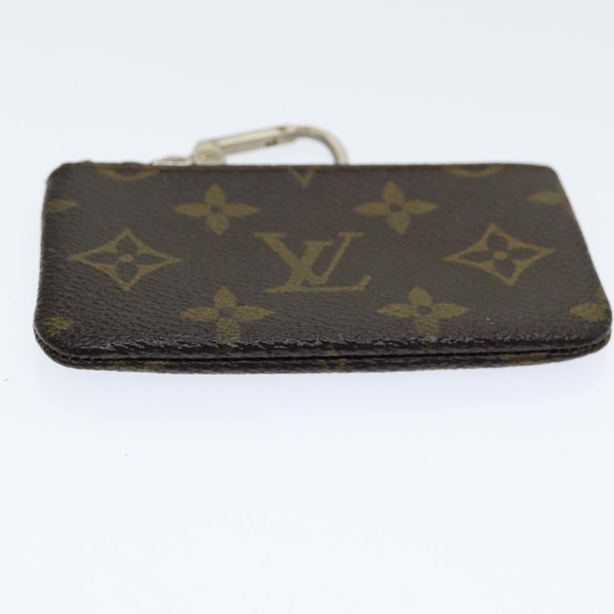 LOUIS VUITTON Monogram Pochette Cles Coin Purse M62650 LV Auth ac3118