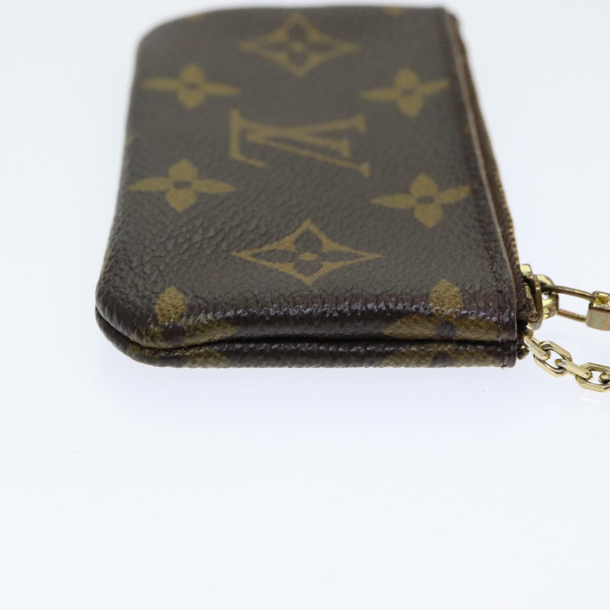 LOUIS VUITTON Monogram Pochette Cles Coin Purse M62650 LV Auth ac3150