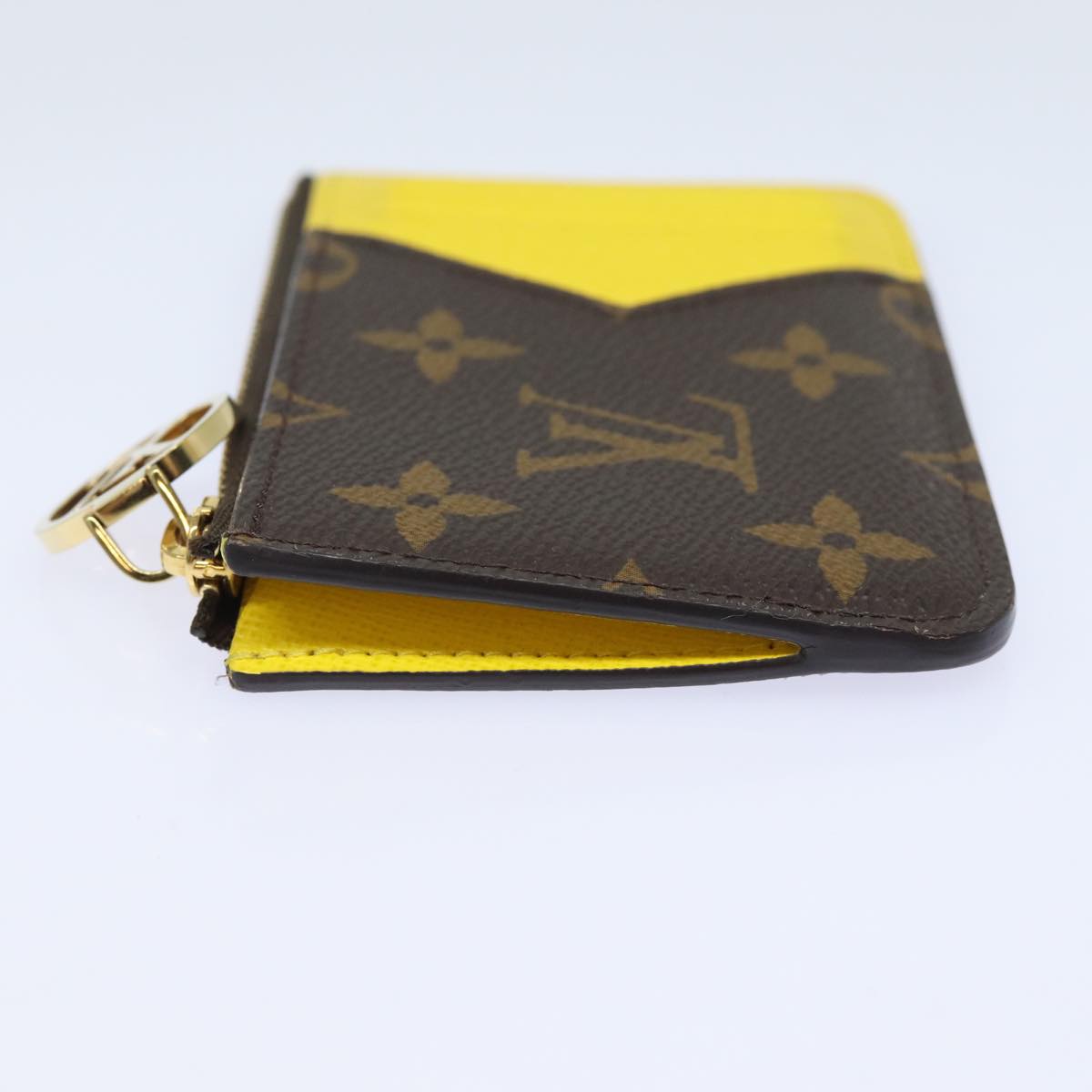 LOUIS VUITTON Monogram Porte Cartes Romy Coin Purse M81882 LV Auth ac3165