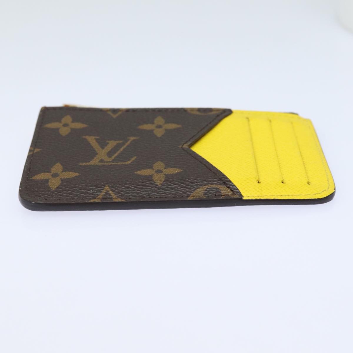 LOUIS VUITTON Monogram Porte Cartes Romy Coin Purse M81882 LV Auth ac3165