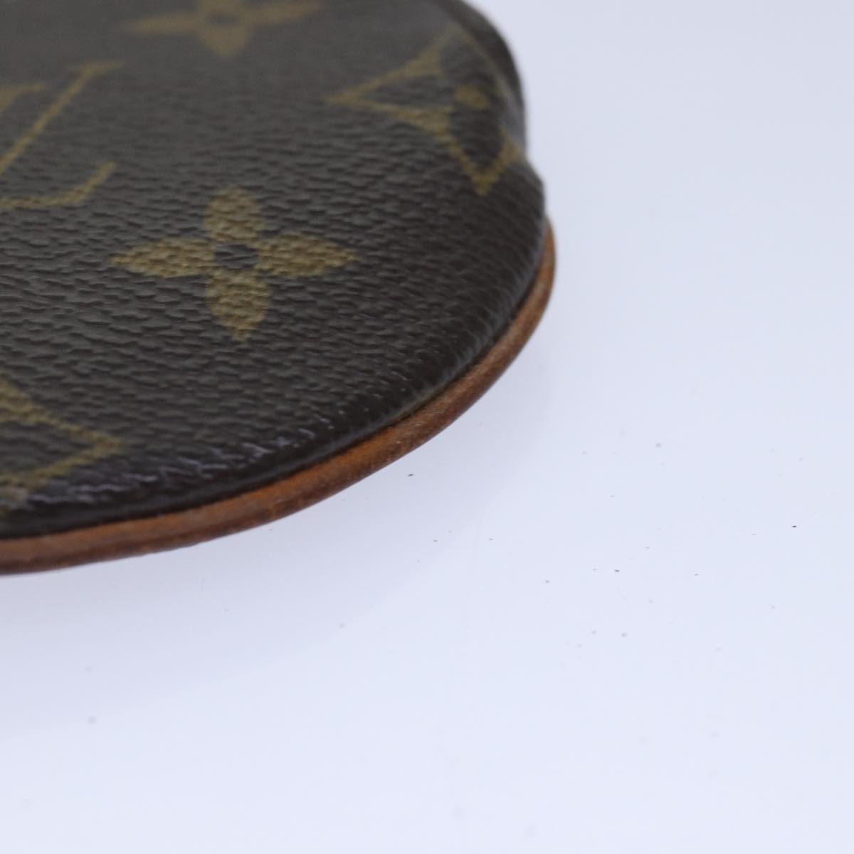 LOUIS VUITTON Monogram Porte Monnaie Rond Coin Purse M61926 LV Auth ac3223