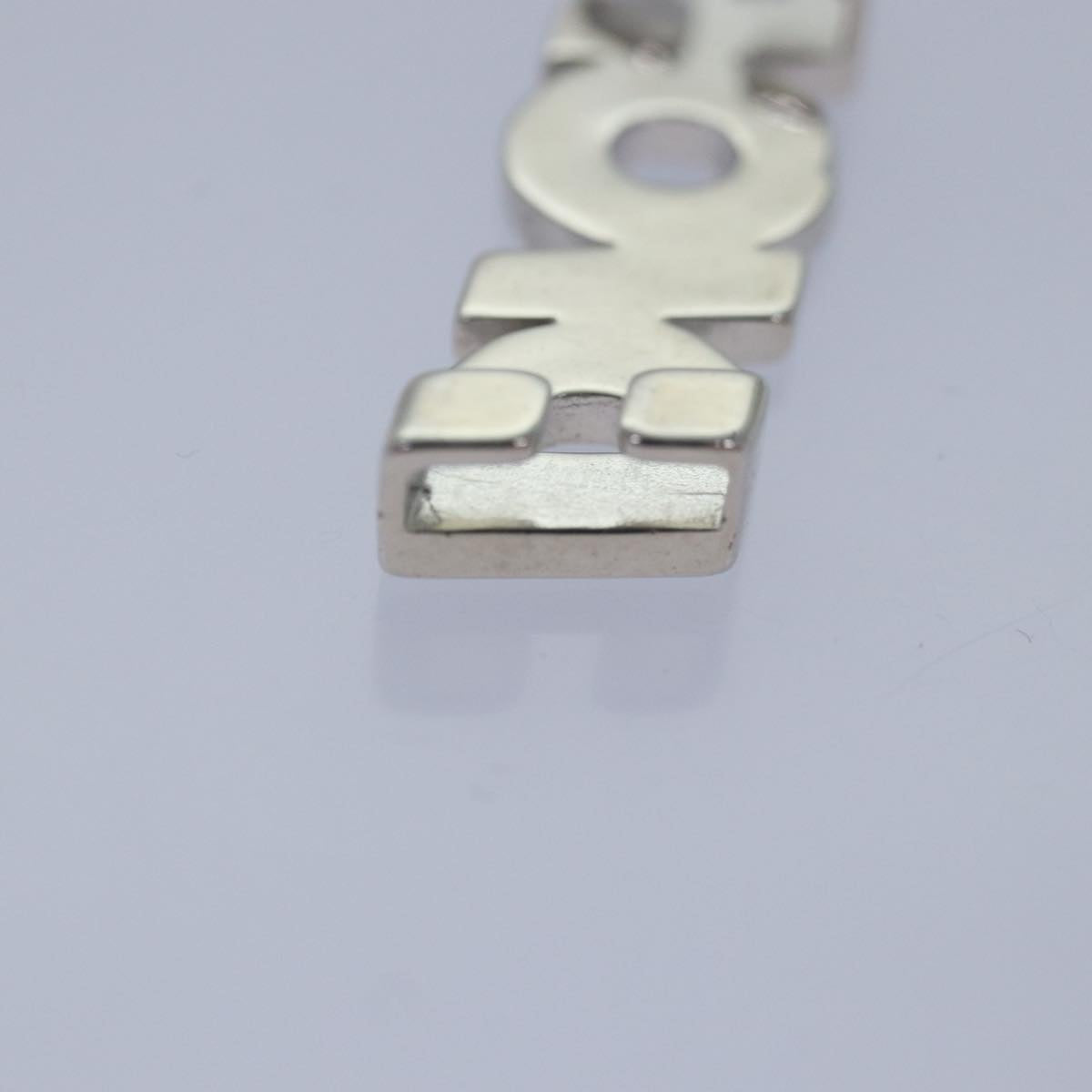 Christian Dior Accessories For Shoes metal Silver Auth ac3244