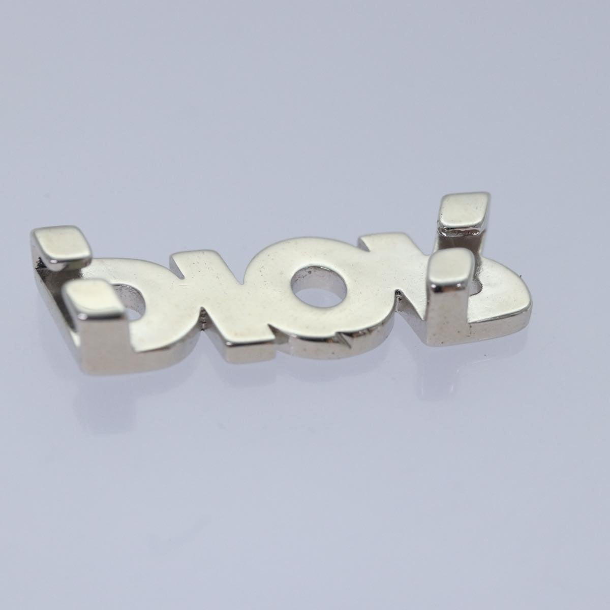 Christian Dior Accessories For Shoes metal Silver Auth ac3244