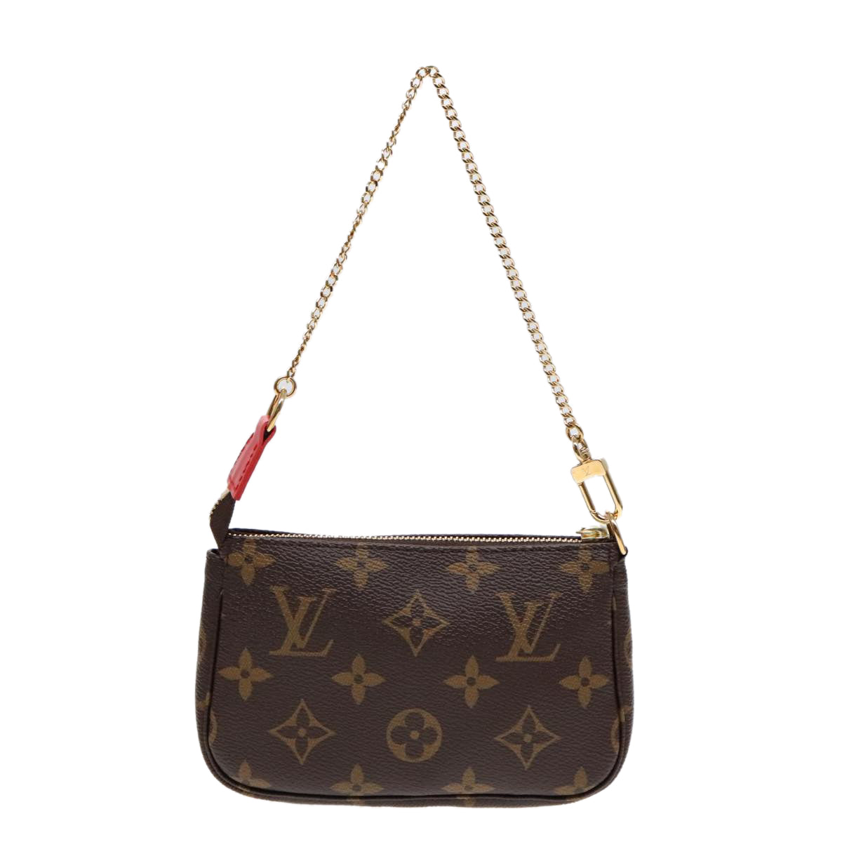 LOUIS VUITTON Monogram Vivienne Mini Pochette Accessoires M69976 LV Auth ac3272