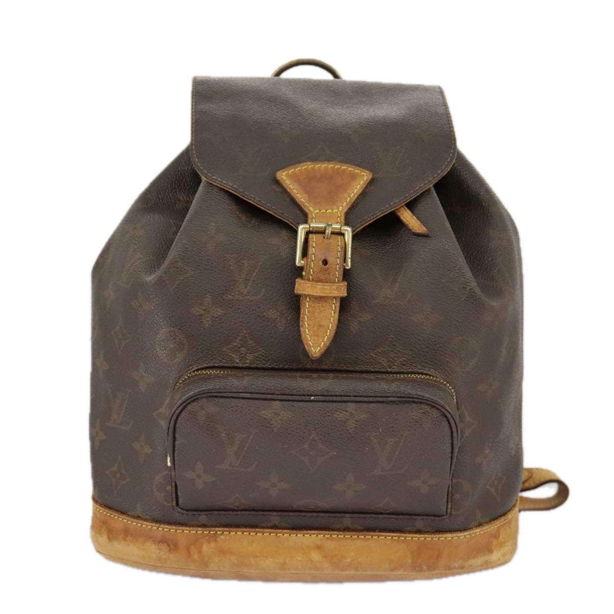 LOUIS VUITTON Monogram Montsouris GM Backpack M51135 LV Auth ac3312