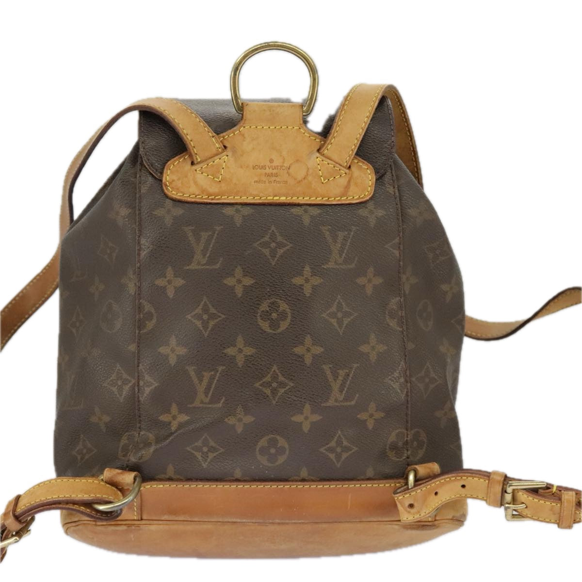 LOUIS VUITTON Monogram Montsouris GM Backpack M51135 LV Auth ac3312