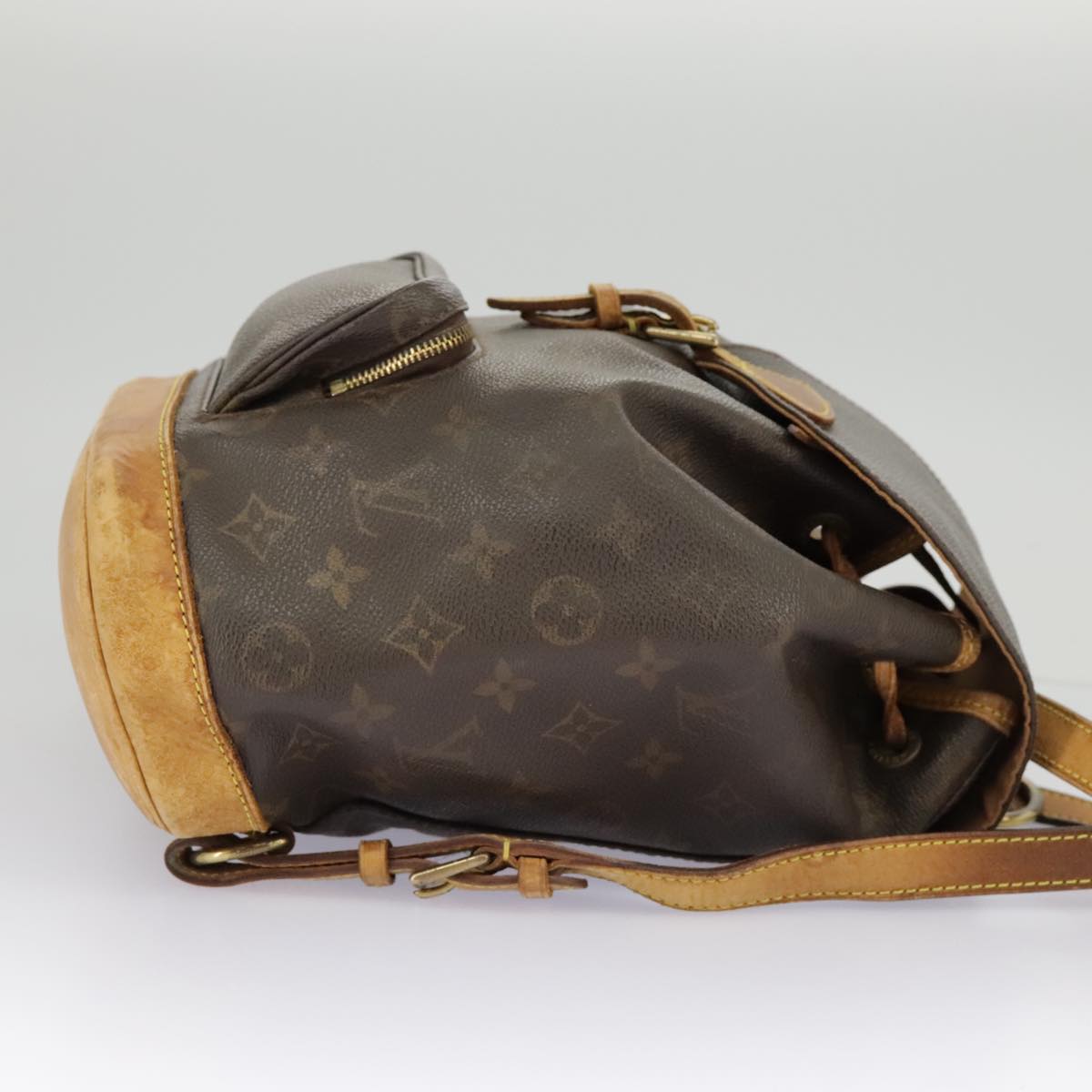 LOUIS VUITTON Monogram Montsouris GM Backpack M51135 LV Auth ac3312