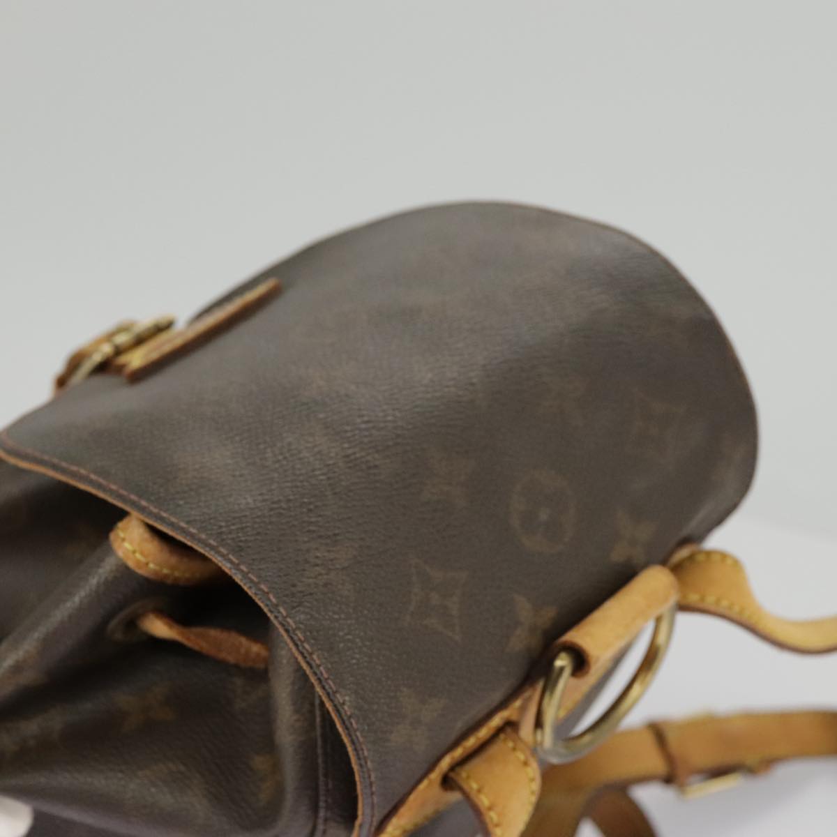 LOUIS VUITTON Monogram Montsouris GM Backpack M51135 LV Auth ac3312