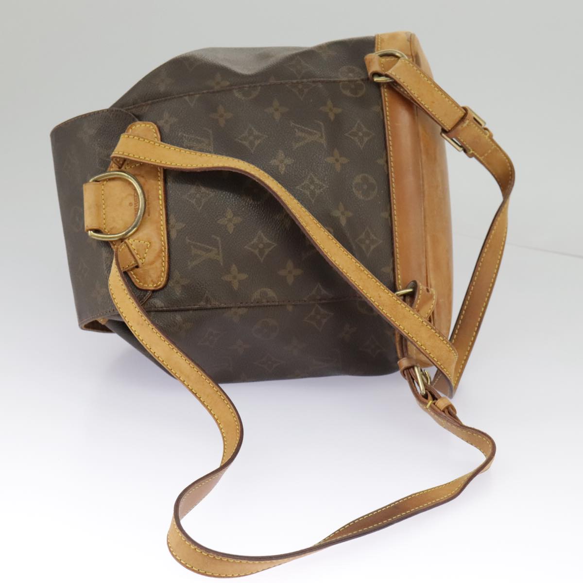 LOUIS VUITTON Monogram Montsouris GM Backpack M51135 LV Auth ac3312