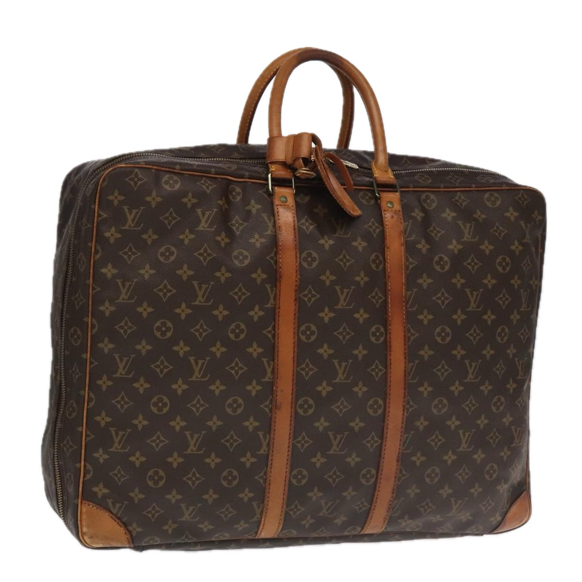 LOUIS VUITTON Monogram Sirius 55 Boston Bag M41404 LV Auth ac3317