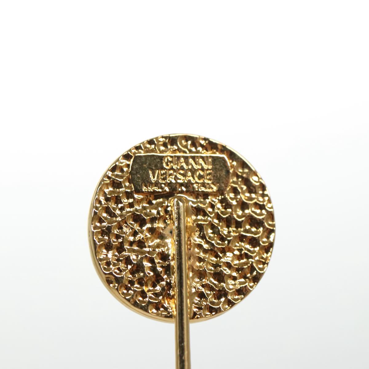 Gianni Versace Brooch metal Gold Auth ac3343