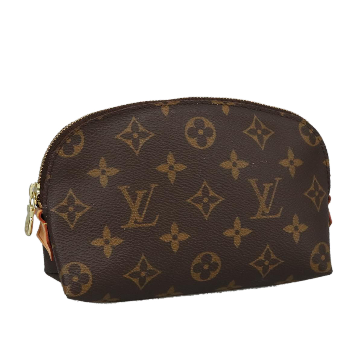 LOUIS VUITTON Monogram Pochette Cosmetic PM Cosmetic Pouch M47515 LV Auth ac3372