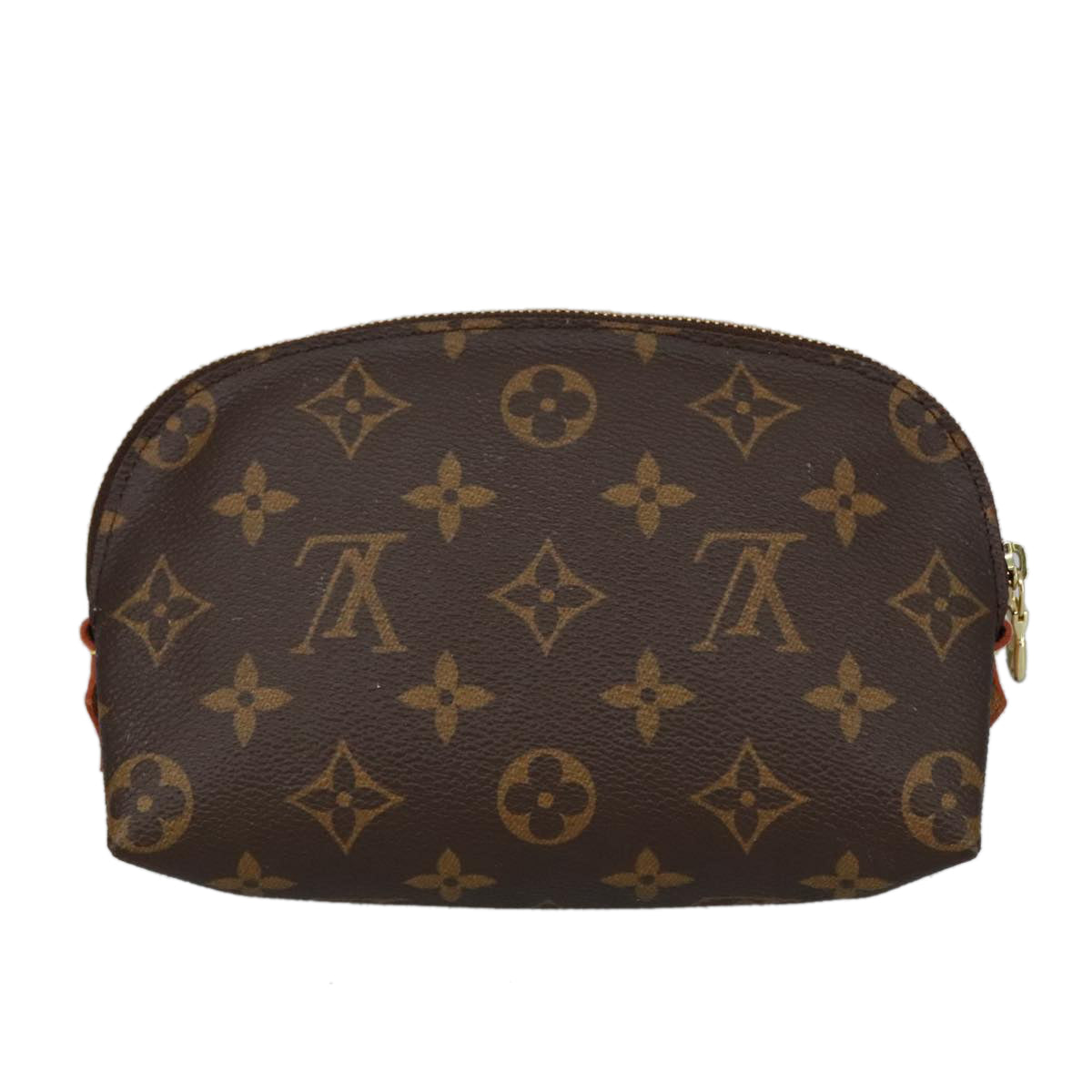 LOUIS VUITTON Monogram Pochette Cosmetic PM Cosmetic Pouch M47515 LV Auth ac3372