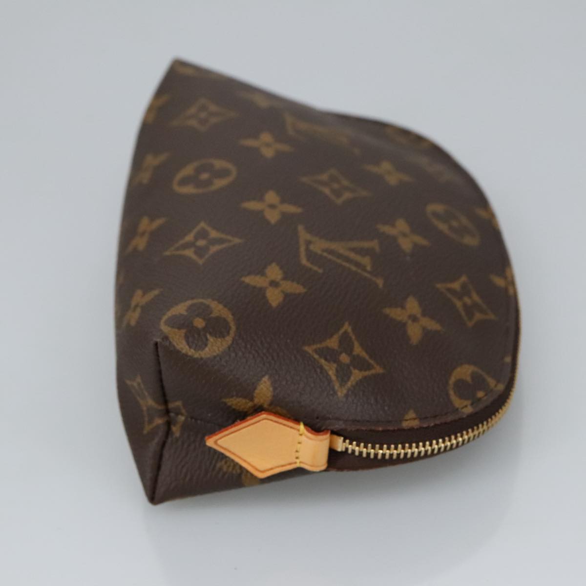 LOUIS VUITTON Monogram Pochette Cosmetic PM Cosmetic Pouch M47515 LV Auth ac3372