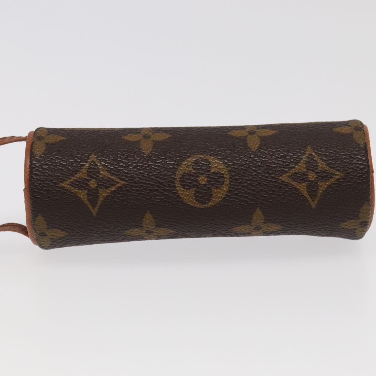 LOUIS VUITTON Monogram Etui 3 Ball de Golf Pouch M58249 LV Auth ac3378