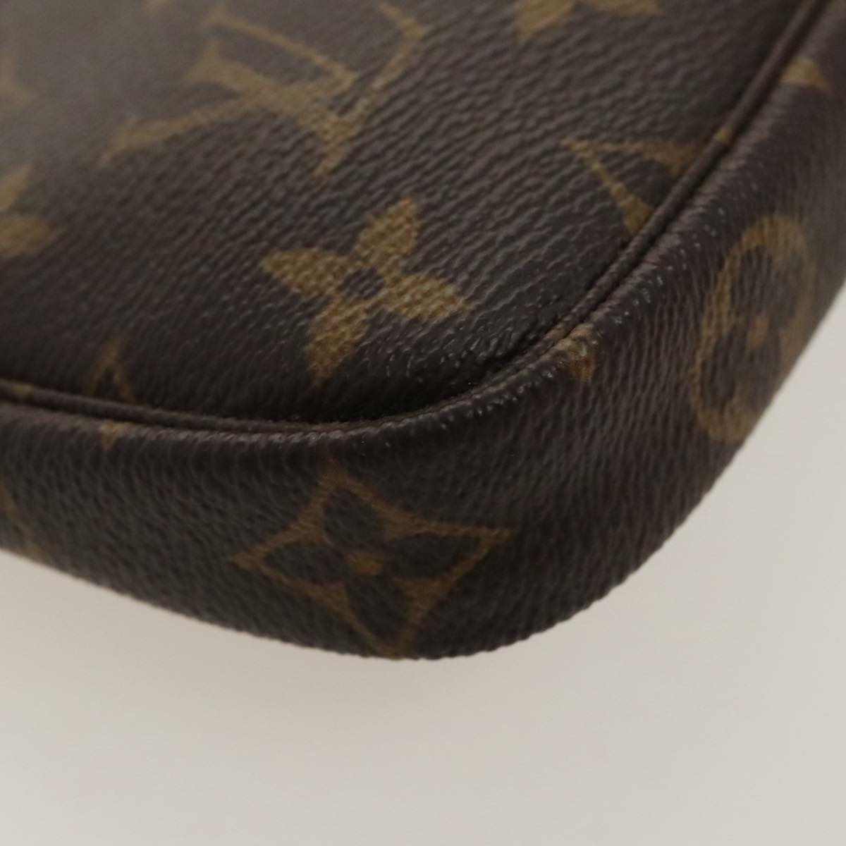 LOUIS VUITTON Monogram Mini Pochette Accessoires Pouch M58009 LV Auth ac3380