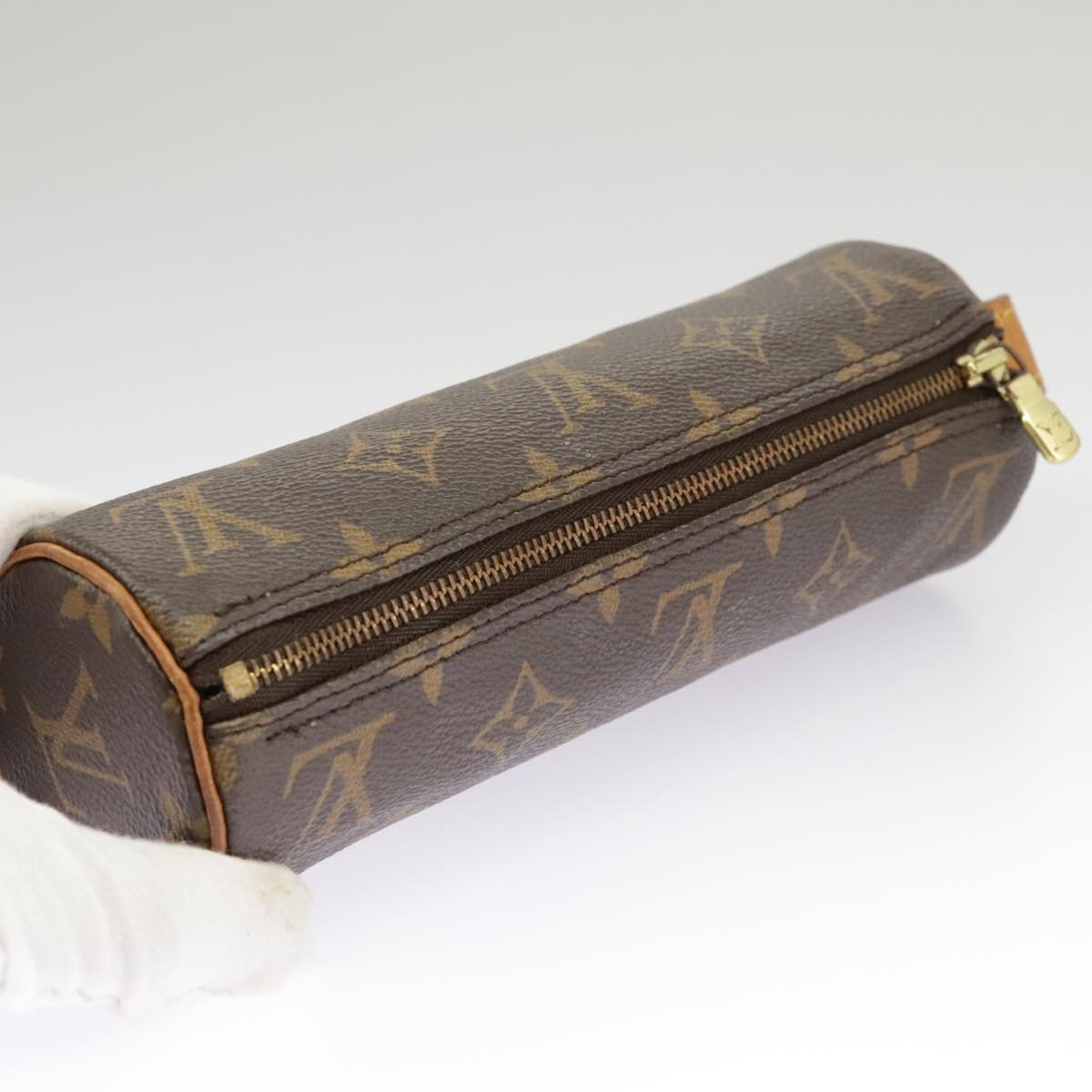 LOUIS VUITTON Monogram Trousse Rondo Pouch M47630 LV Auth ac3397