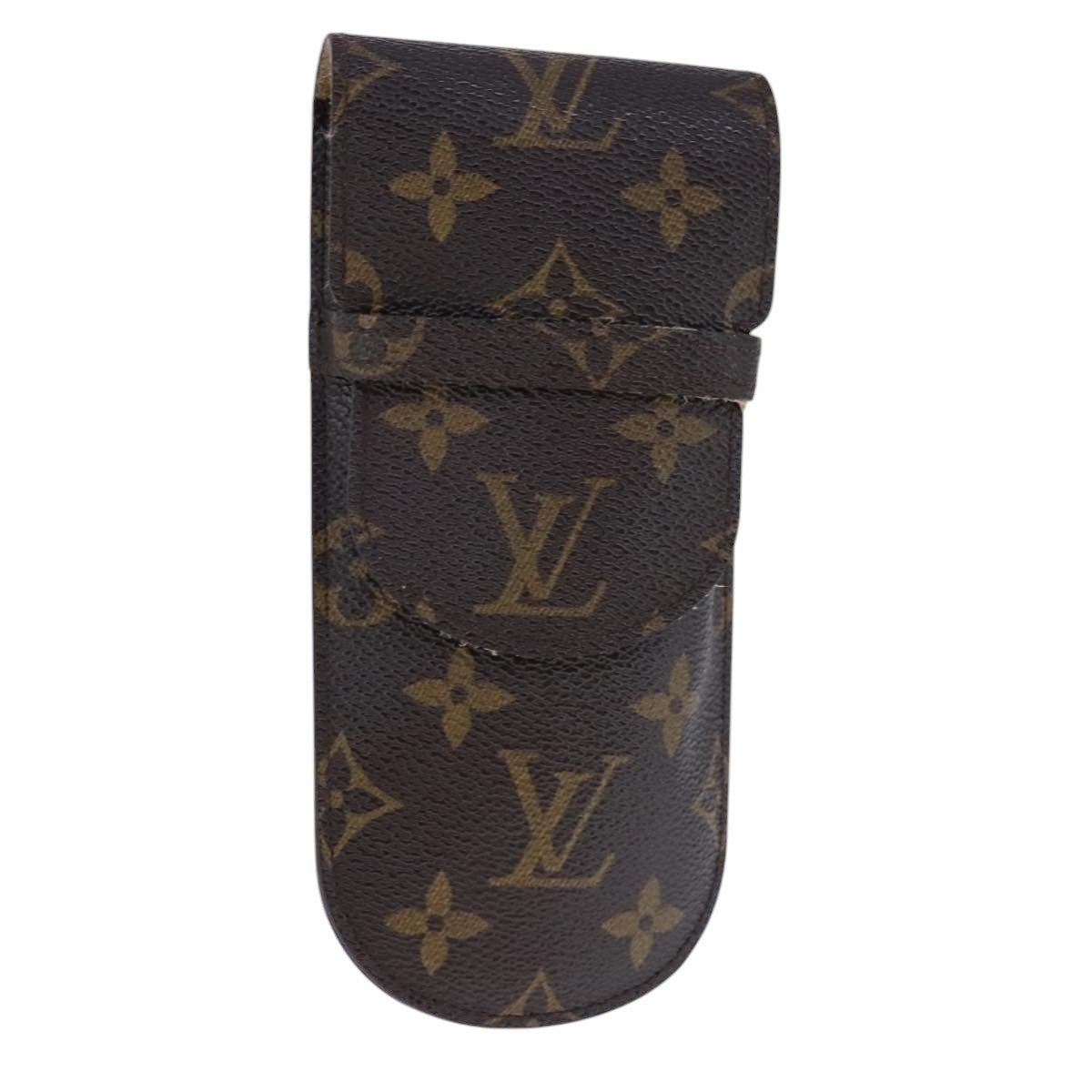 LOUIS VUITTON Monogram Etui Lunette Rabat Glasses Case M62970 LV Auth ac3420