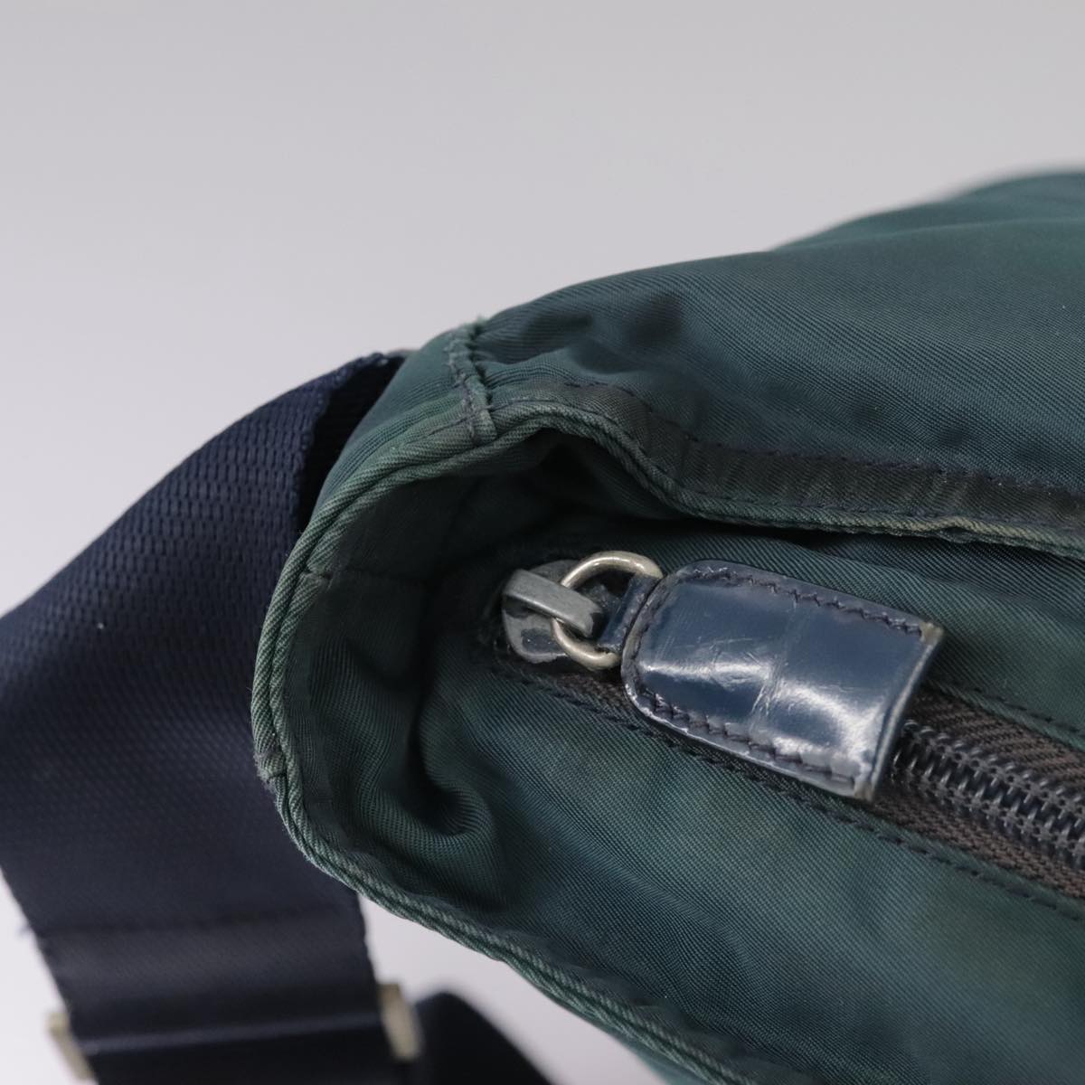 PRADA Shoulder Bag Nylon Navy Auth ac3437