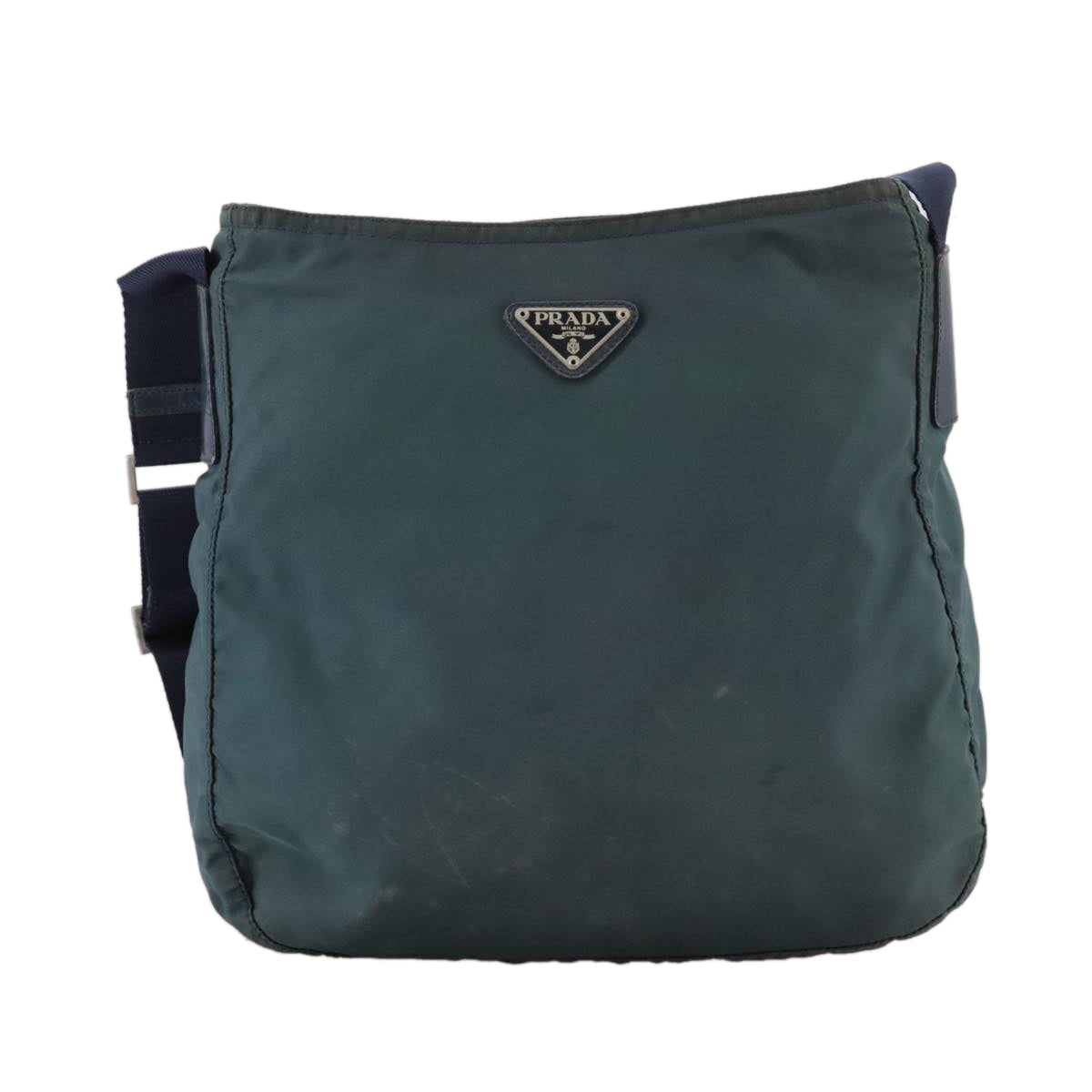 PRADA Shoulder Bag Nylon Navy Auth ac3437