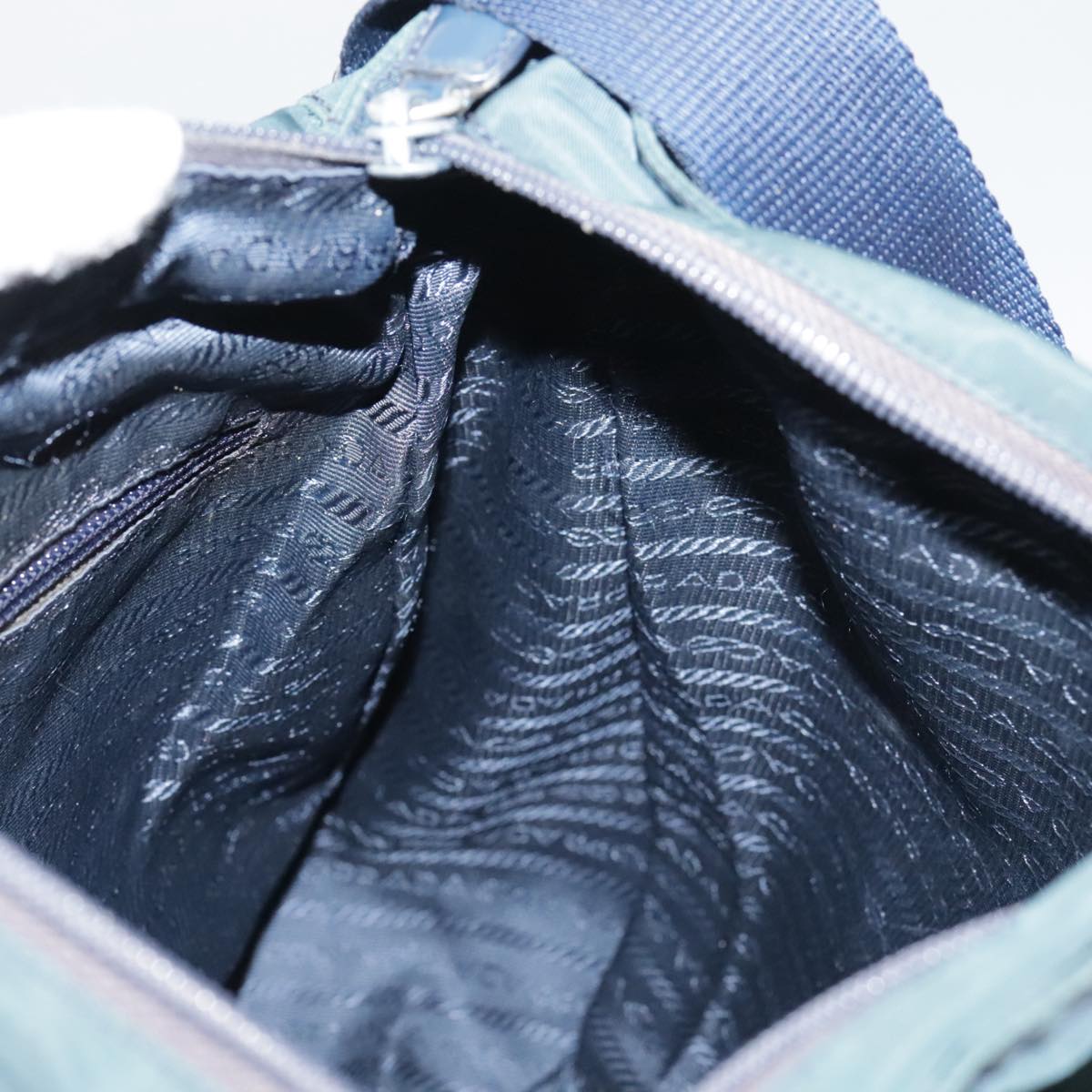 PRADA Shoulder Bag Nylon Navy Auth ac3437