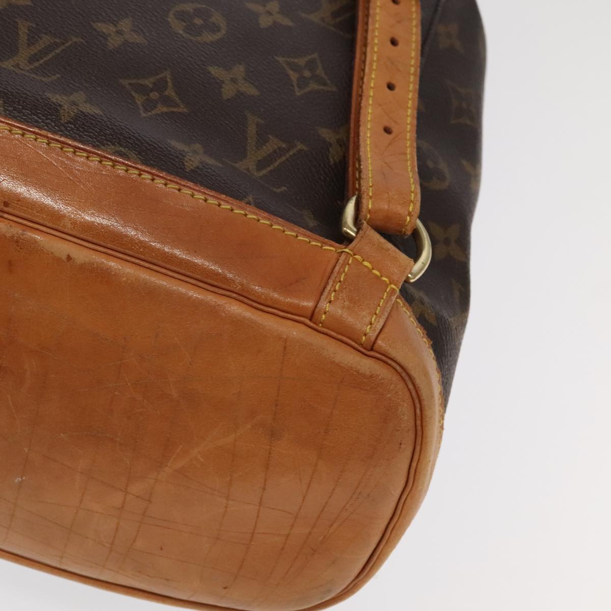 LOUIS VUITTON Monogram Montsouris GM Backpack M51135 LV Auth ac3476