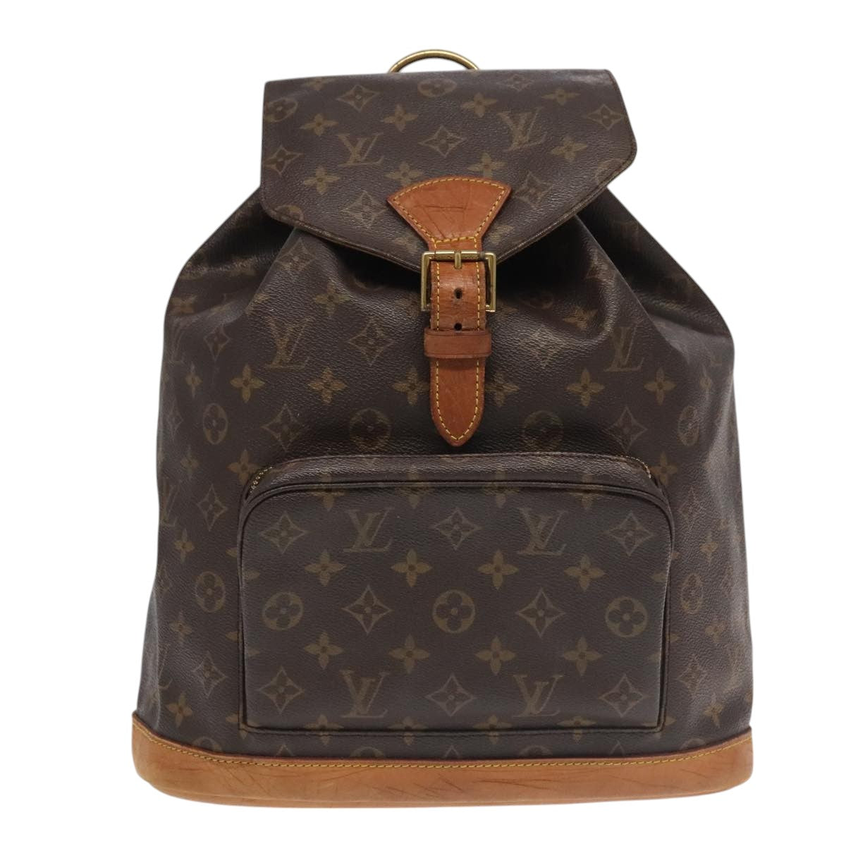 LOUIS VUITTON Monogram Montsouris GM Backpack M51135 LV Auth ac3476