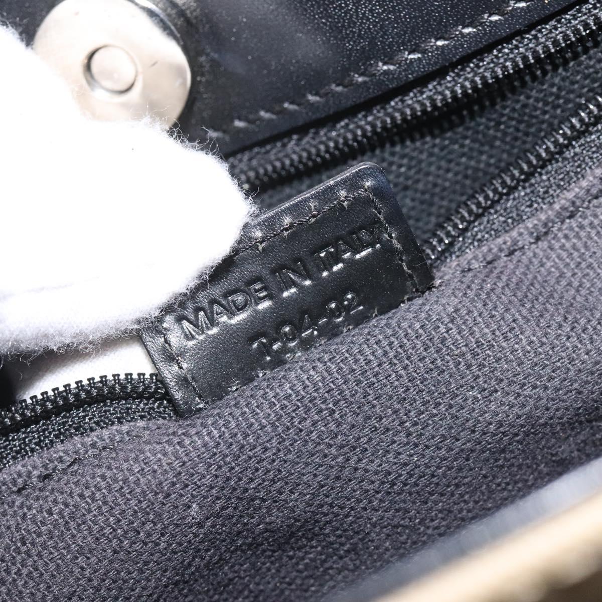 BURBERRY Nova Check Hand Bag PVC Beige Auth ac3609