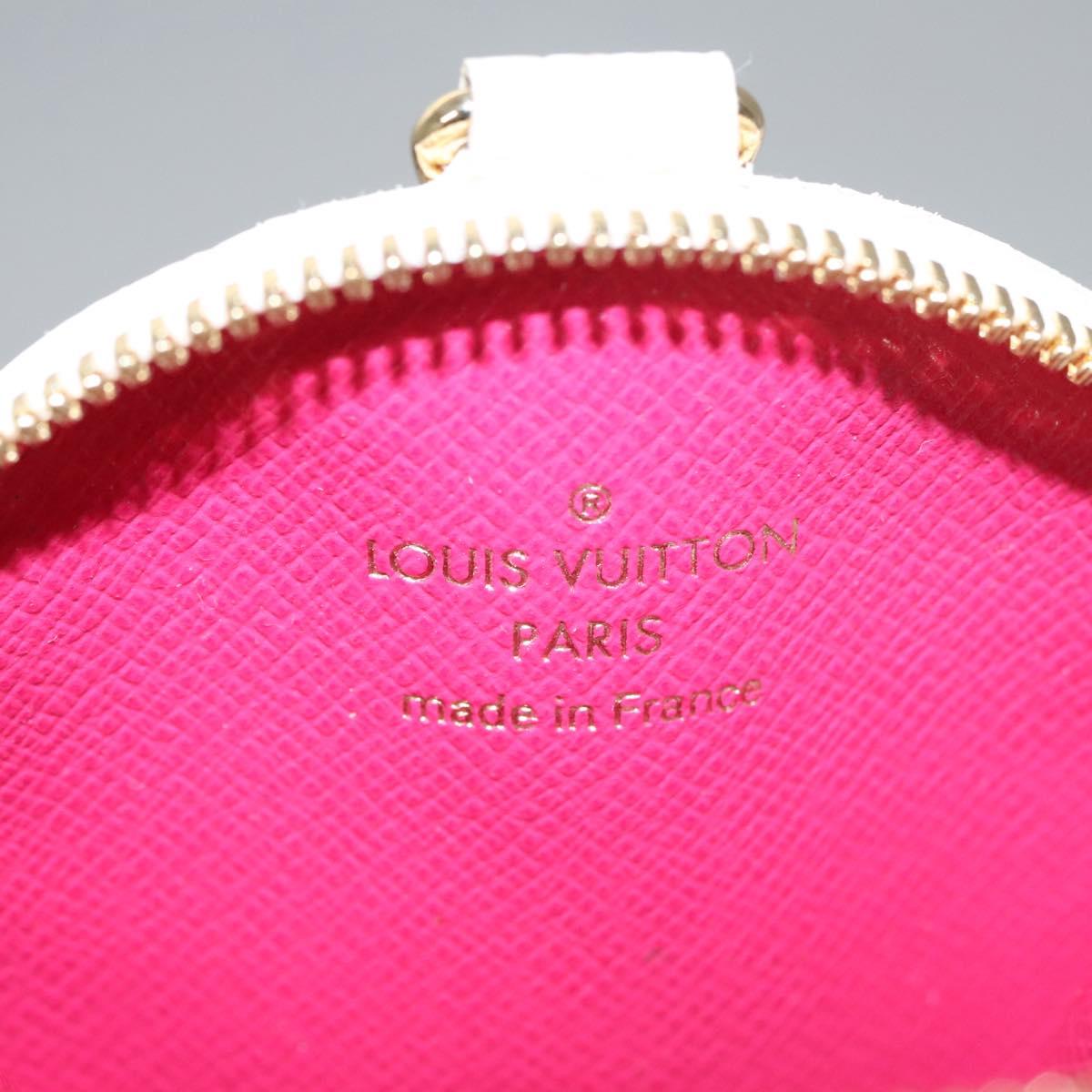 LOUIS VUITTON Damier Azur Vivienne Porte Monnaie Ron Coin N60493 LV Auth ac3633