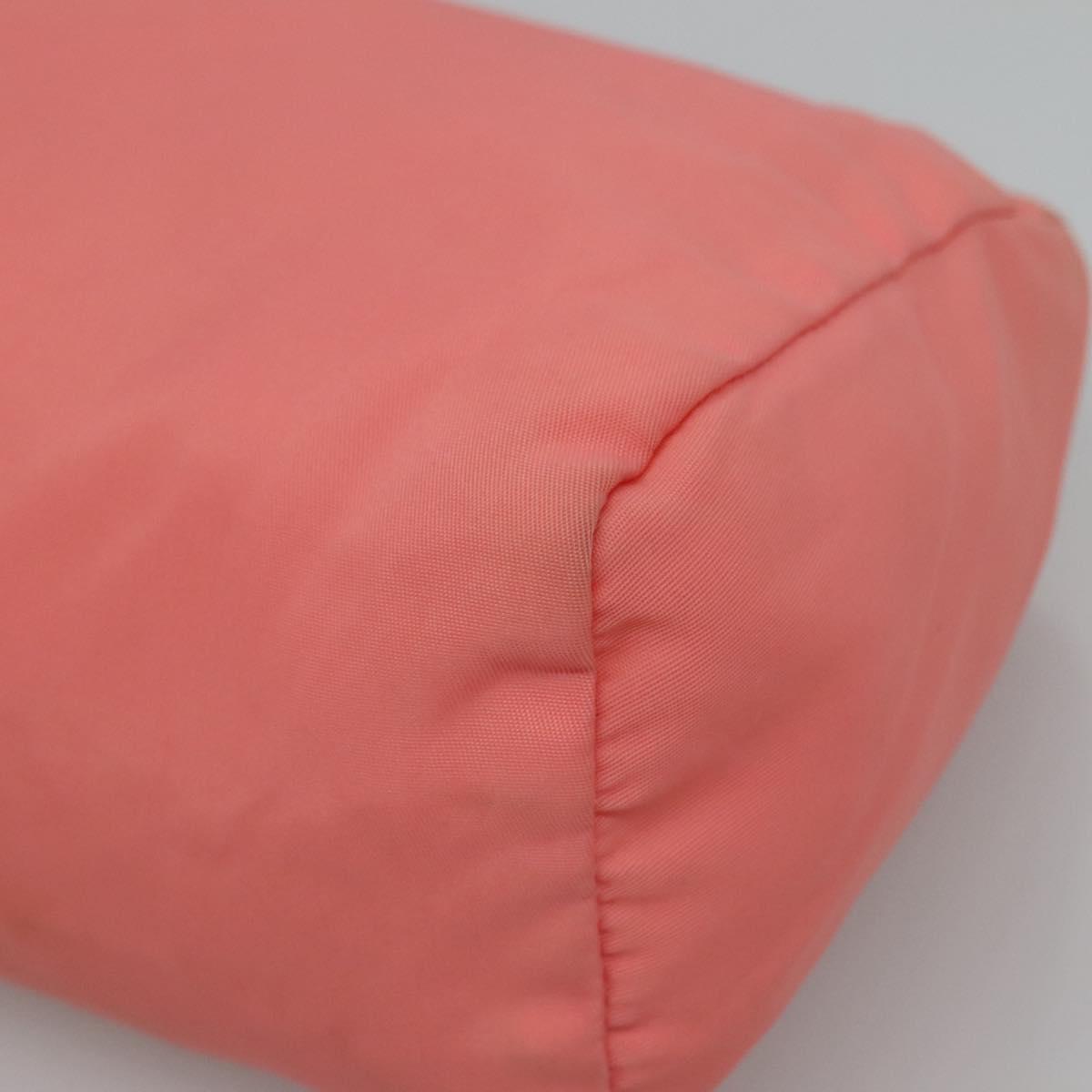 PRADA Pouch Nylon Pink Auth ac3705