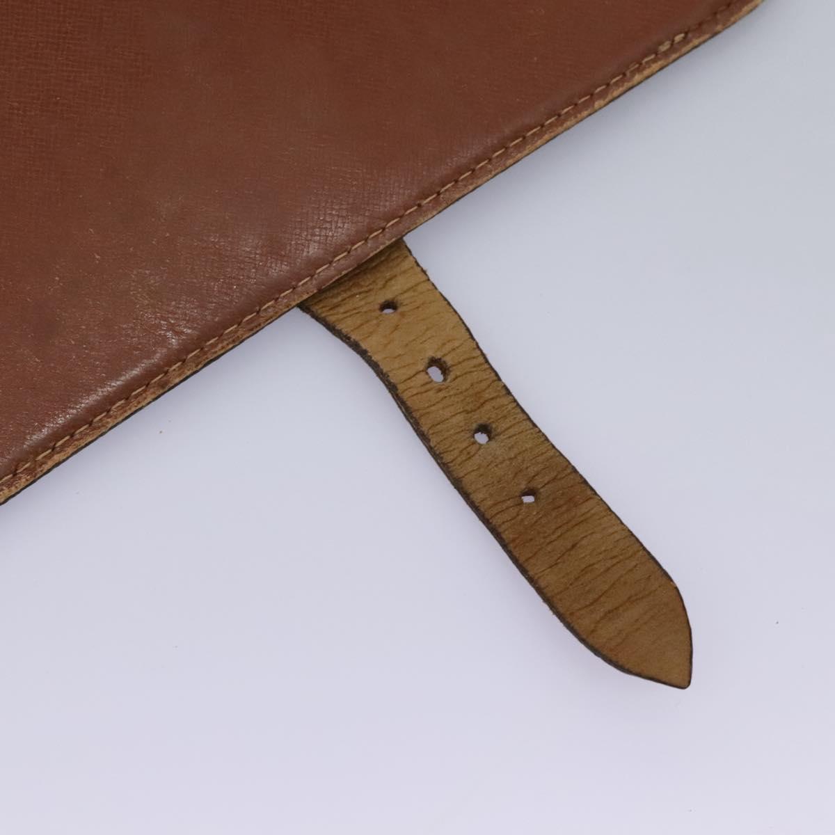 LOUIS VUITTON Monogram Cartouchiere GM Shoulder Bag M51252 LV Auth ac3750