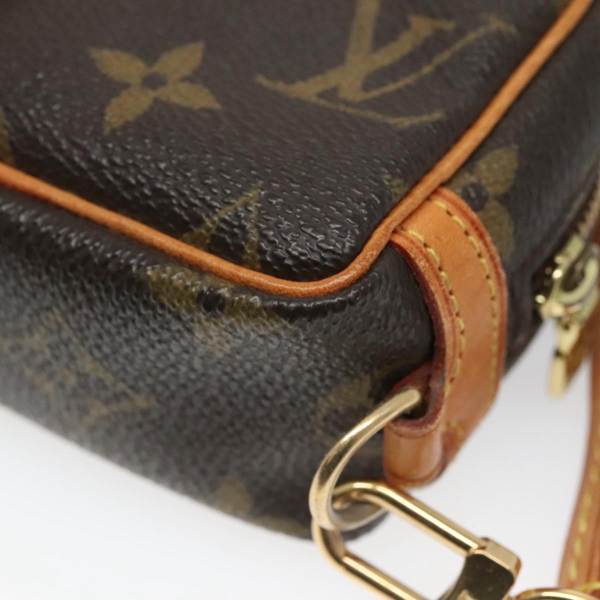 LOUIS VUITTON Monogram Trousse Wapity Pouch M58030 LV Auth ac3776