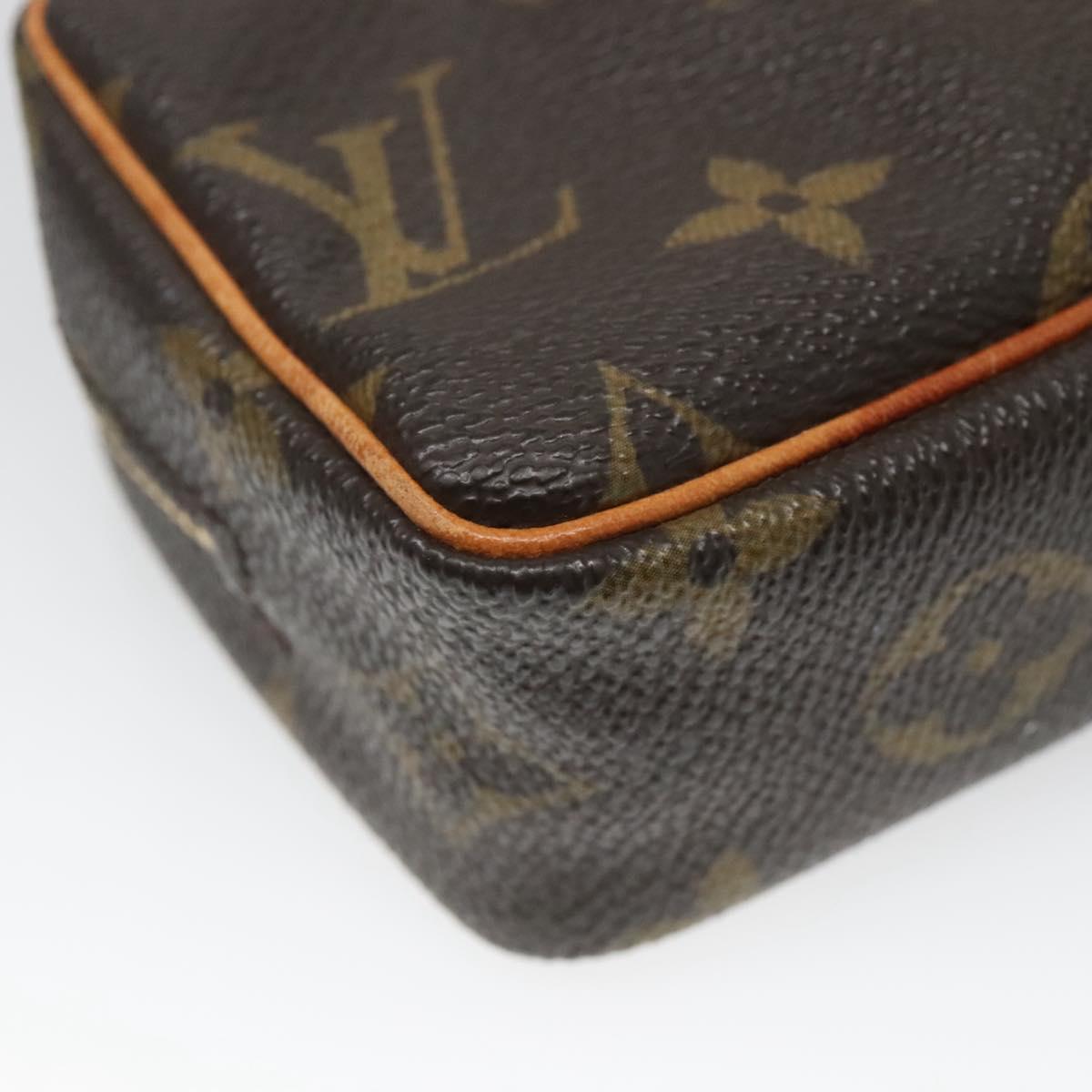 LOUIS VUITTON Monogram Trousse Wapity Pouch M58030 LV Auth ac3776
