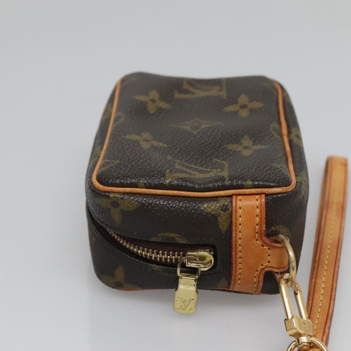 LOUIS VUITTON Monogram Trousse Wapity Pouch M58030 LV Auth ac3776