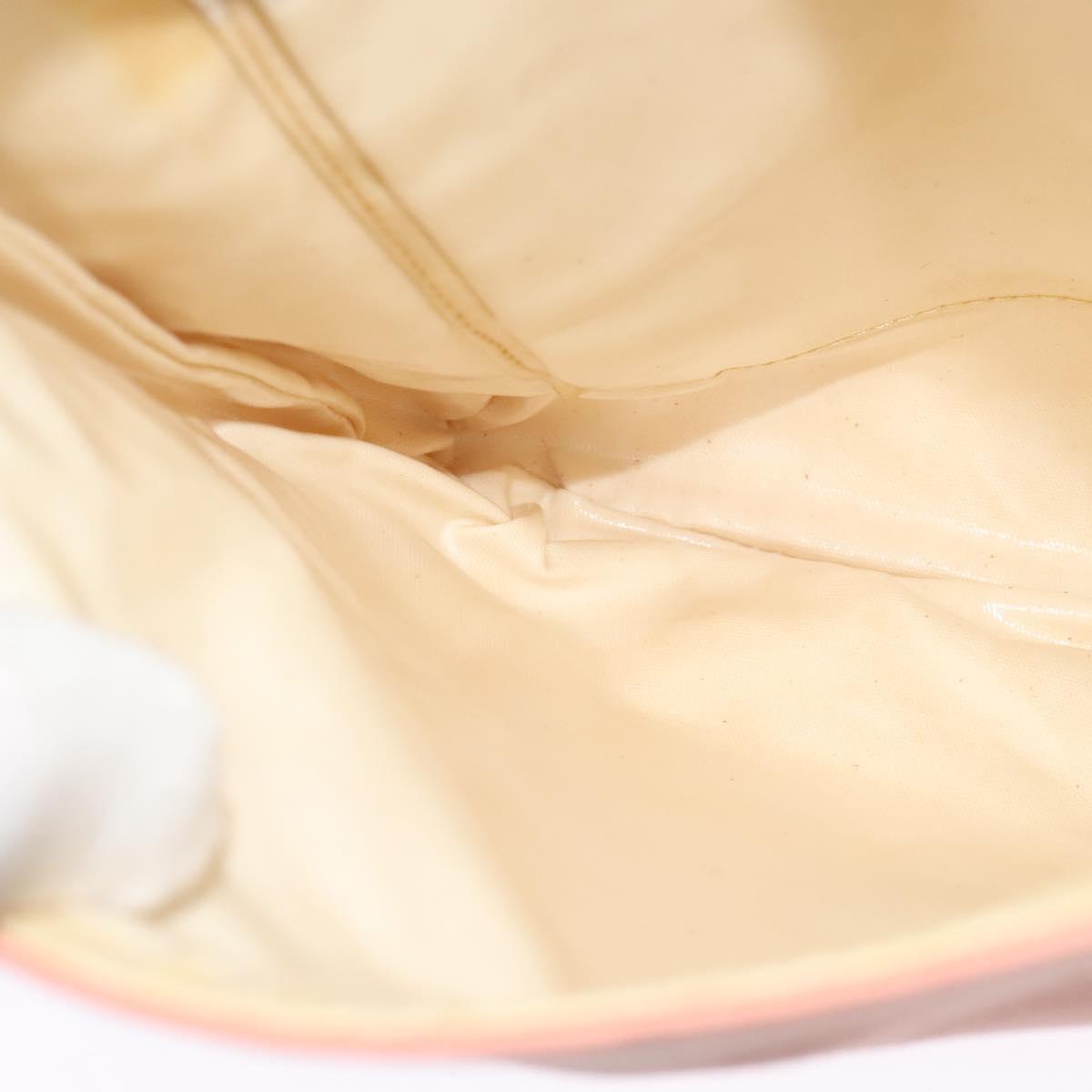 BURBERRY Blue Label Shoulder Bag Canvas Pink Auth ac3783