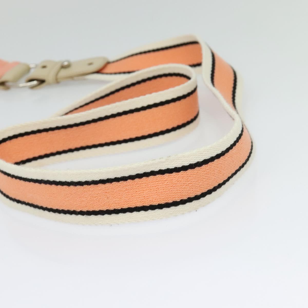 BURBERRY Blue Label Shoulder Bag Canvas Pink Auth ac3783