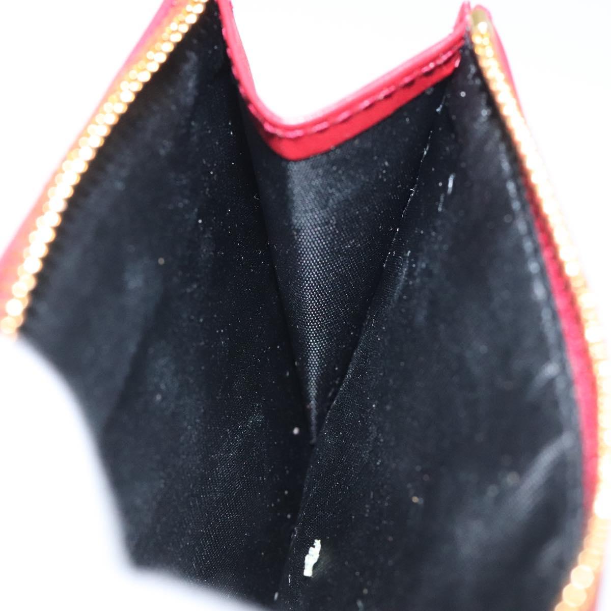 DOLCE&GABBANA Wallet Leather Red Auth ac3791