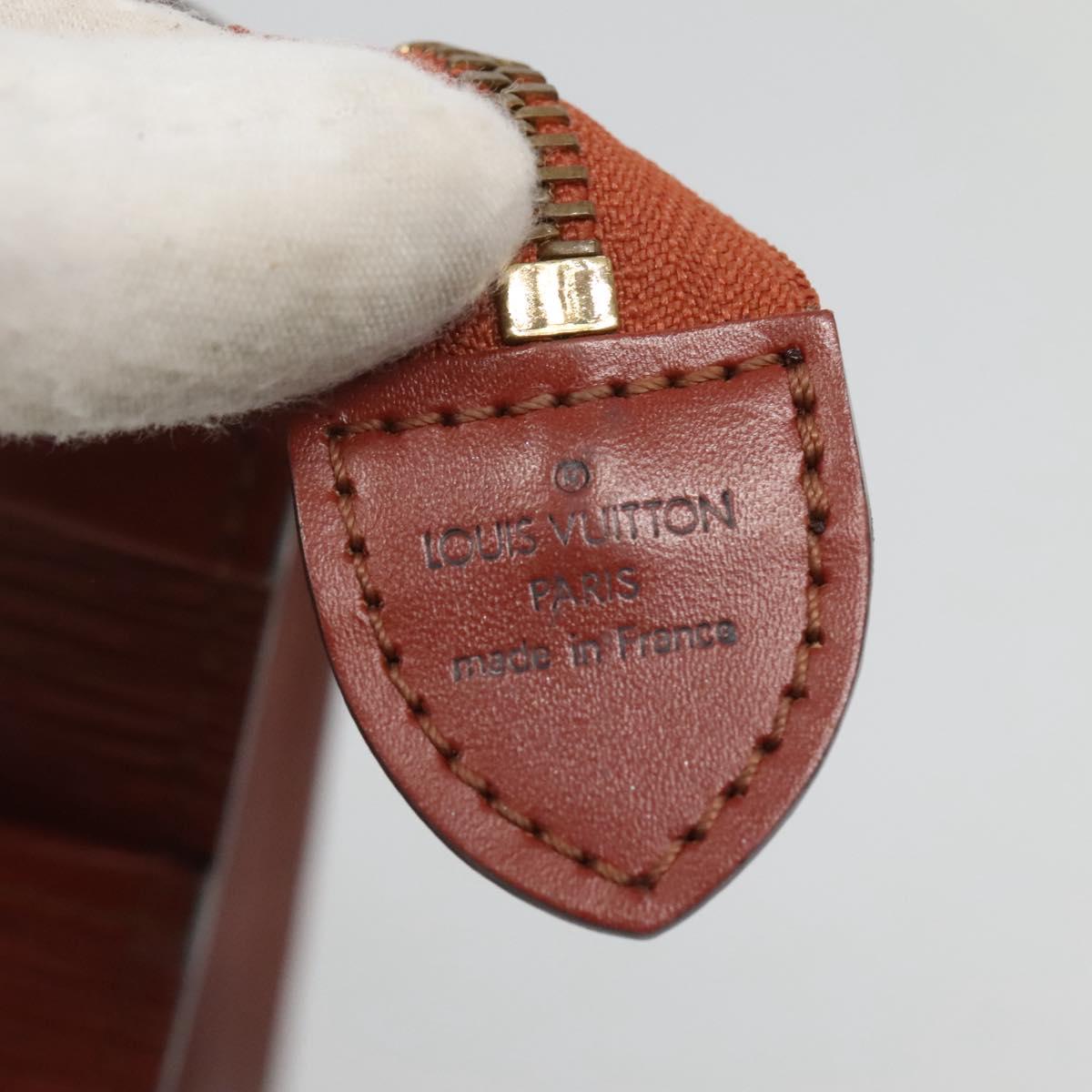 LOUIS VUITTON Epi Riviera Hand Bag Brown M48183 LV Auth ac3809