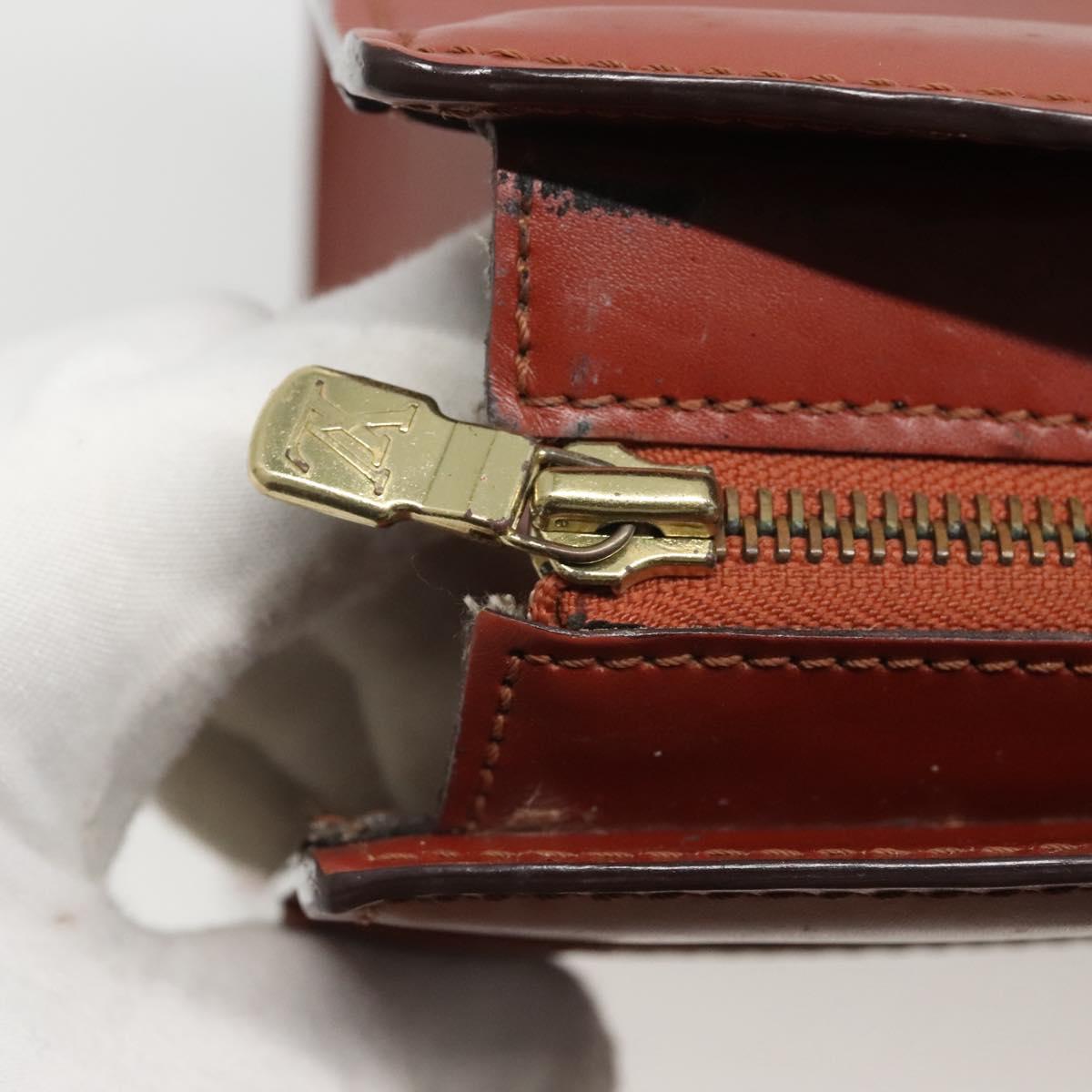 LOUIS VUITTON Epi Riviera Hand Bag Brown M48183 LV Auth ac3809