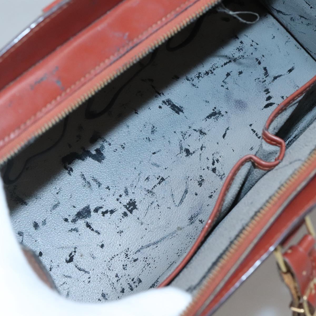 LOUIS VUITTON Epi Riviera Hand Bag Brown M48183 LV Auth ac3809