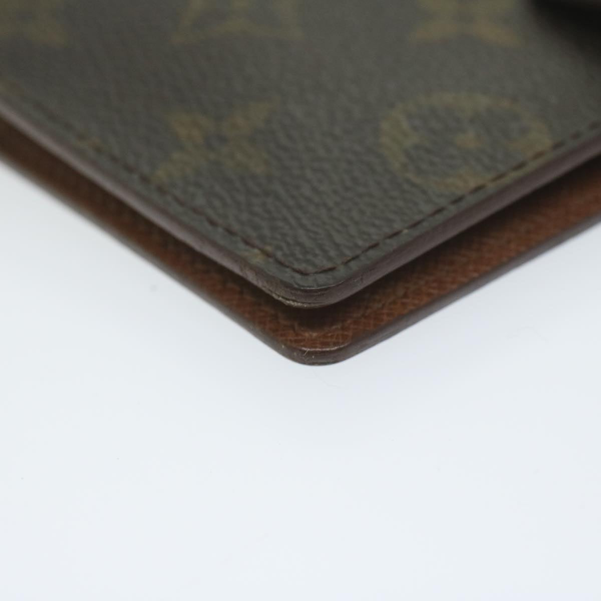 LOUIS VUITTON Monogram Agenda PM Day Planner Cover R20005 LV Auth ai700