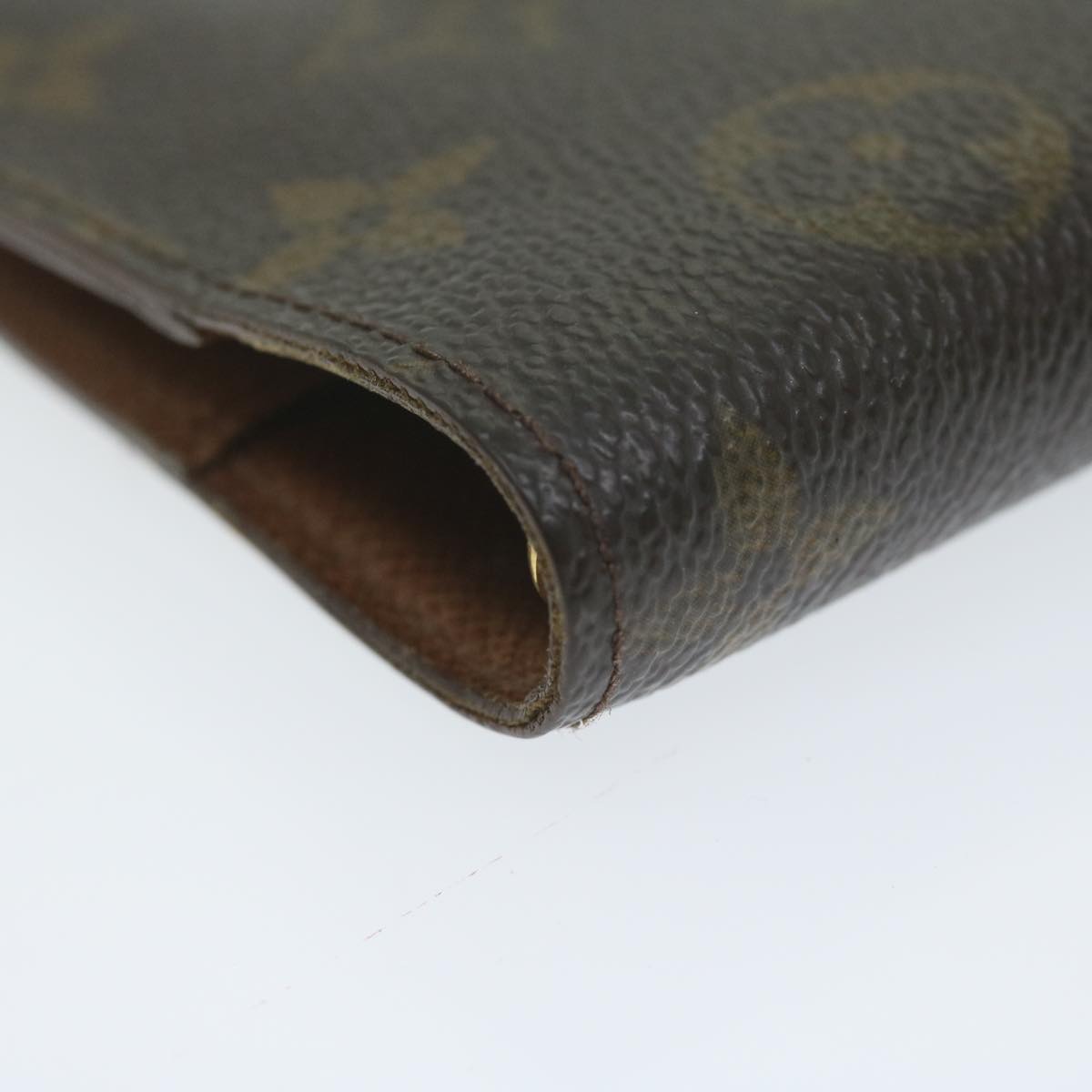 LOUIS VUITTON Monogram Agenda PM Day Planner Cover R20005 LV Auth ai700