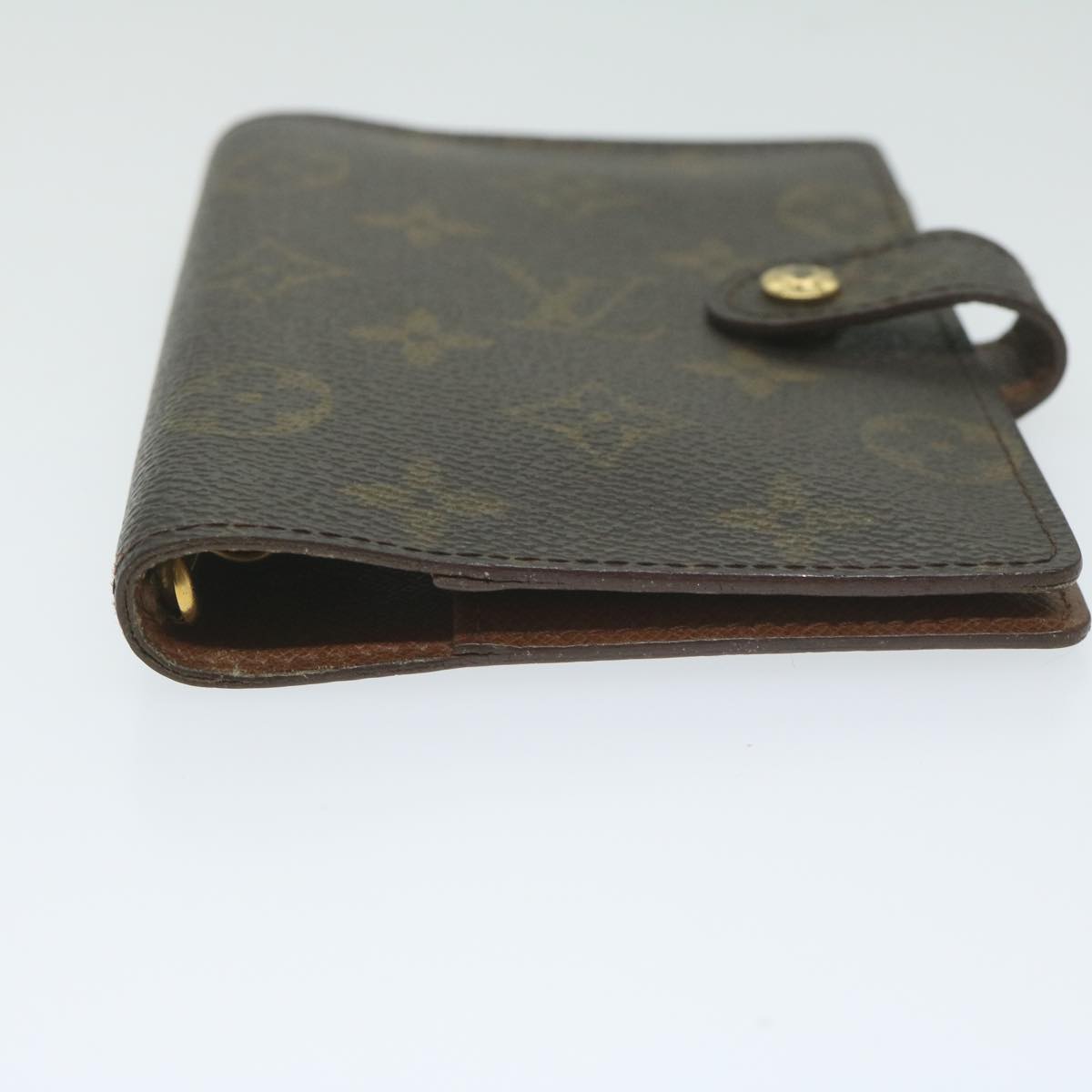 LOUIS VUITTON Monogram Agenda PM Day Planner Cover R20005 LV Auth ai700