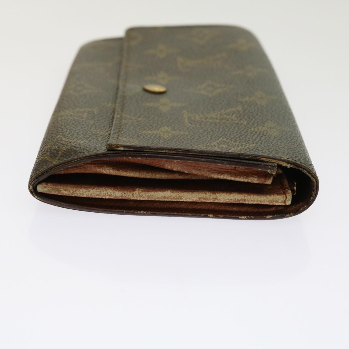 LOUIS VUITTON Monogram Pochette Porte Monnaie Credit Wallet M61725 Auth ai718