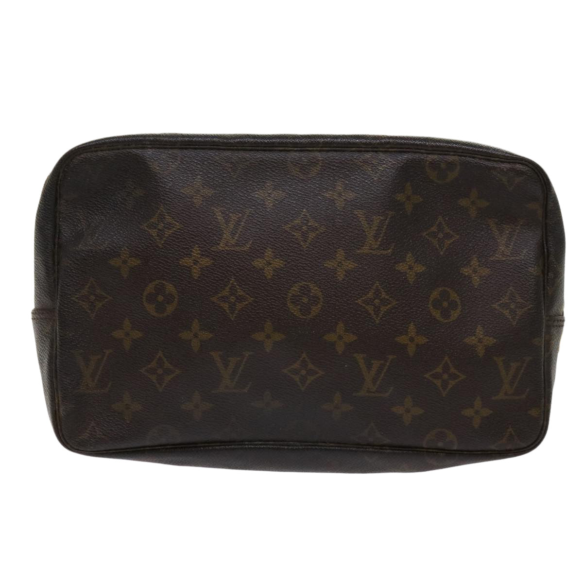 LOUIS VUITTON Monogram Trousse Toilette 28 Clutch Bag M47522 LV Auth ai722