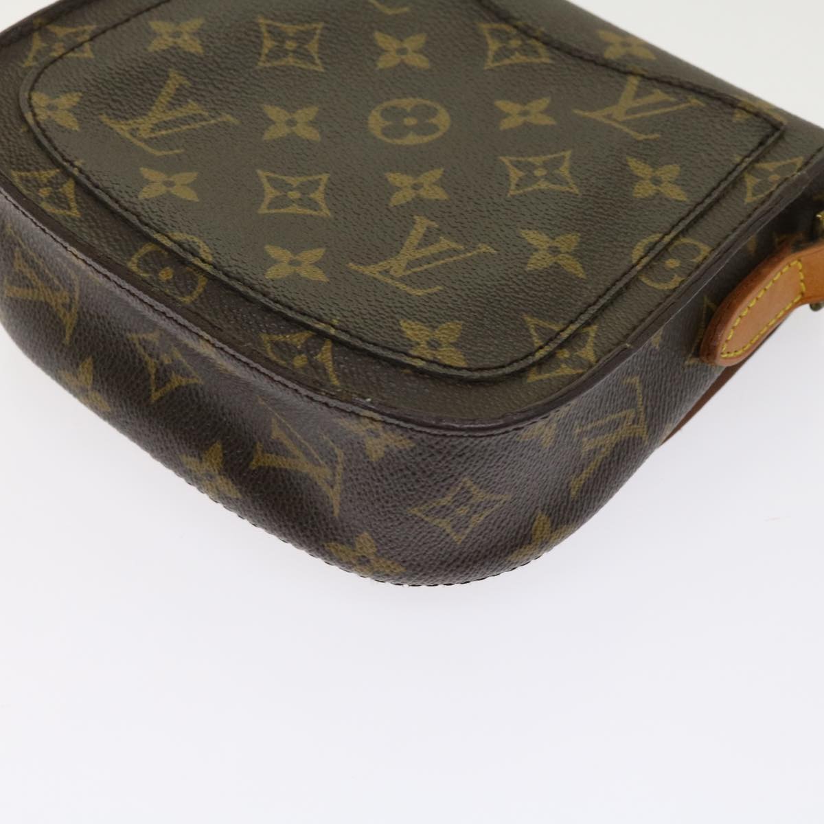 LOUIS VUITTON Monogram Saint Cloud PM Shoulder Bag M51244 LV Auth ai723