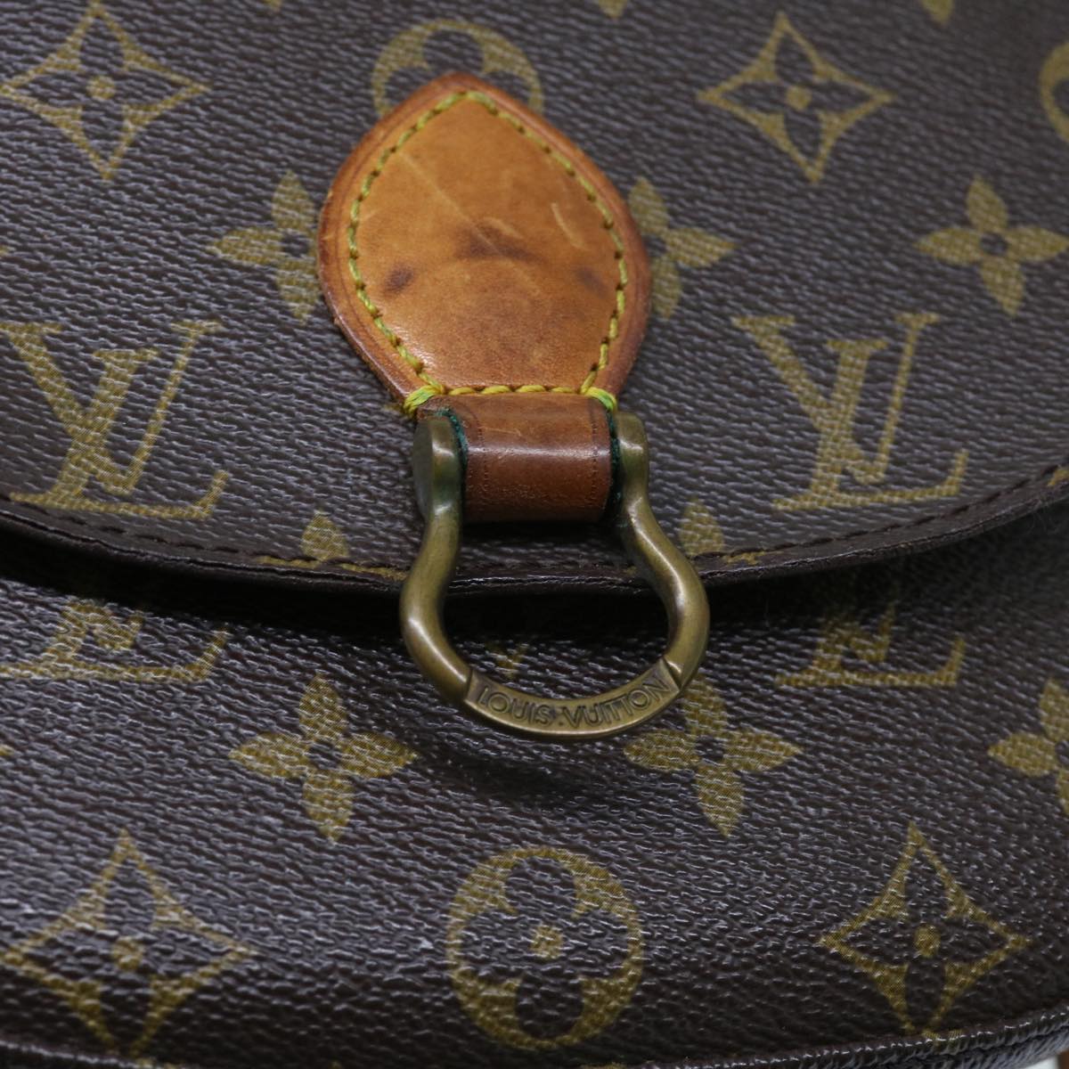 LOUIS VUITTON Monogram Saint Cloud PM Shoulder Bag M51244 LV Auth ai723