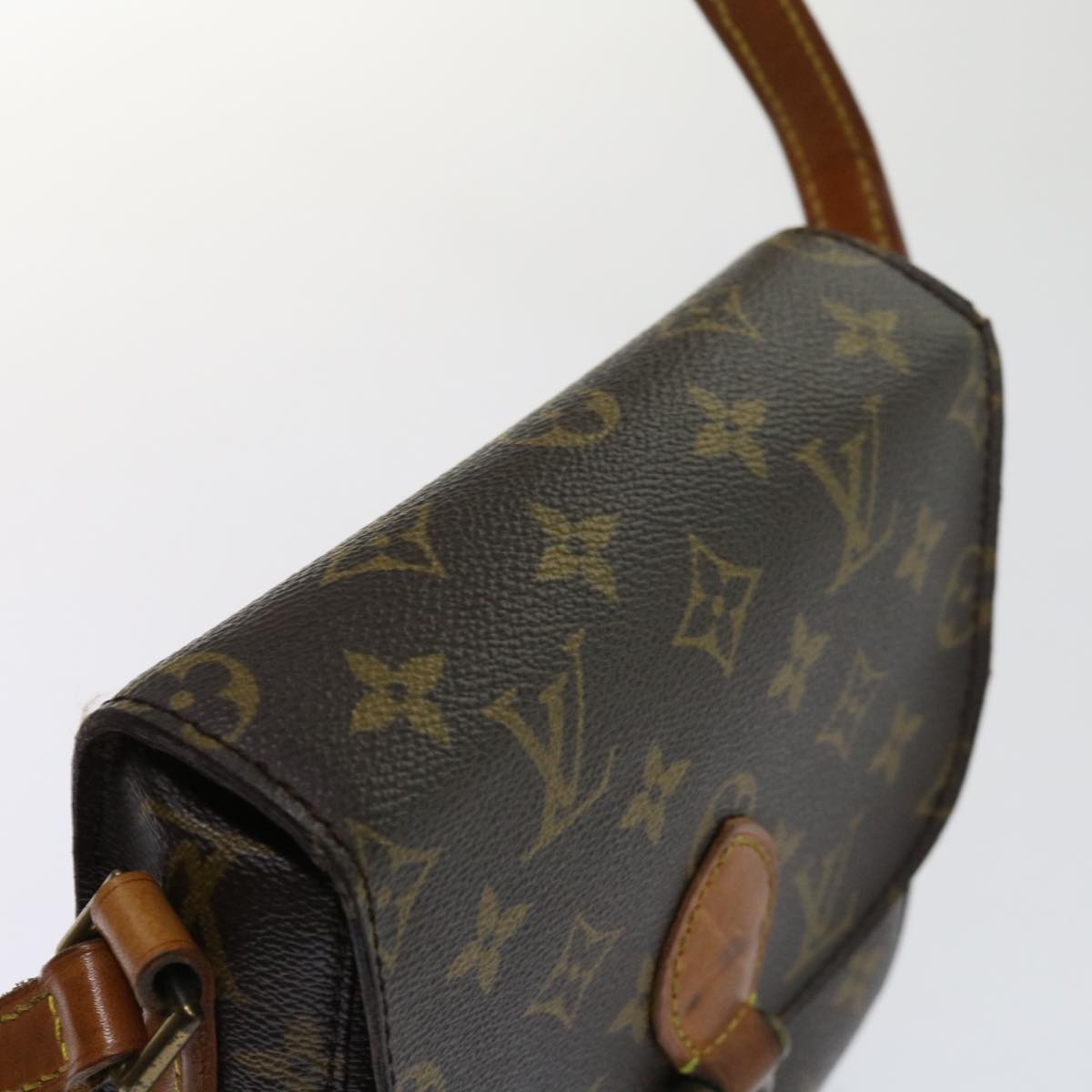 LOUIS VUITTON Monogram Saint Cloud PM Shoulder Bag M51244 LV Auth ai723