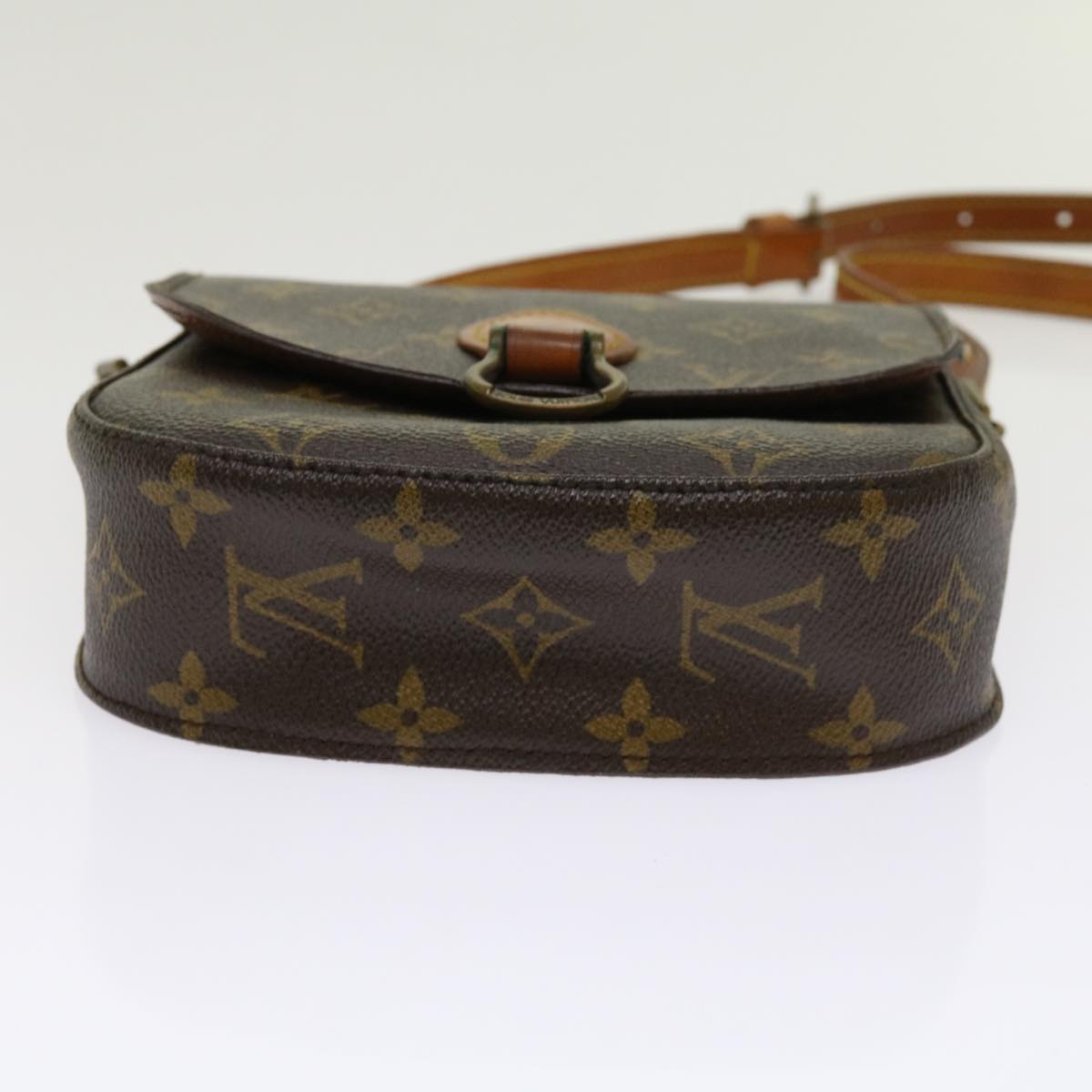 LOUIS VUITTON Monogram Saint Cloud PM Shoulder Bag M51244 LV Auth ai723