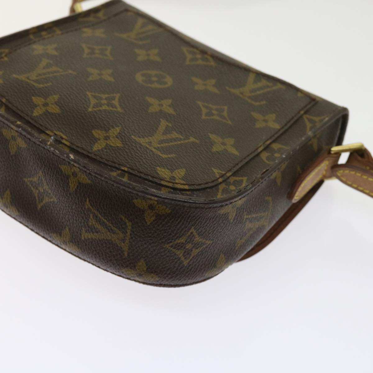 LOUIS VUITTON Monogram Saint Cloud PM Shoulder Bag M51244 LV Auth ai725